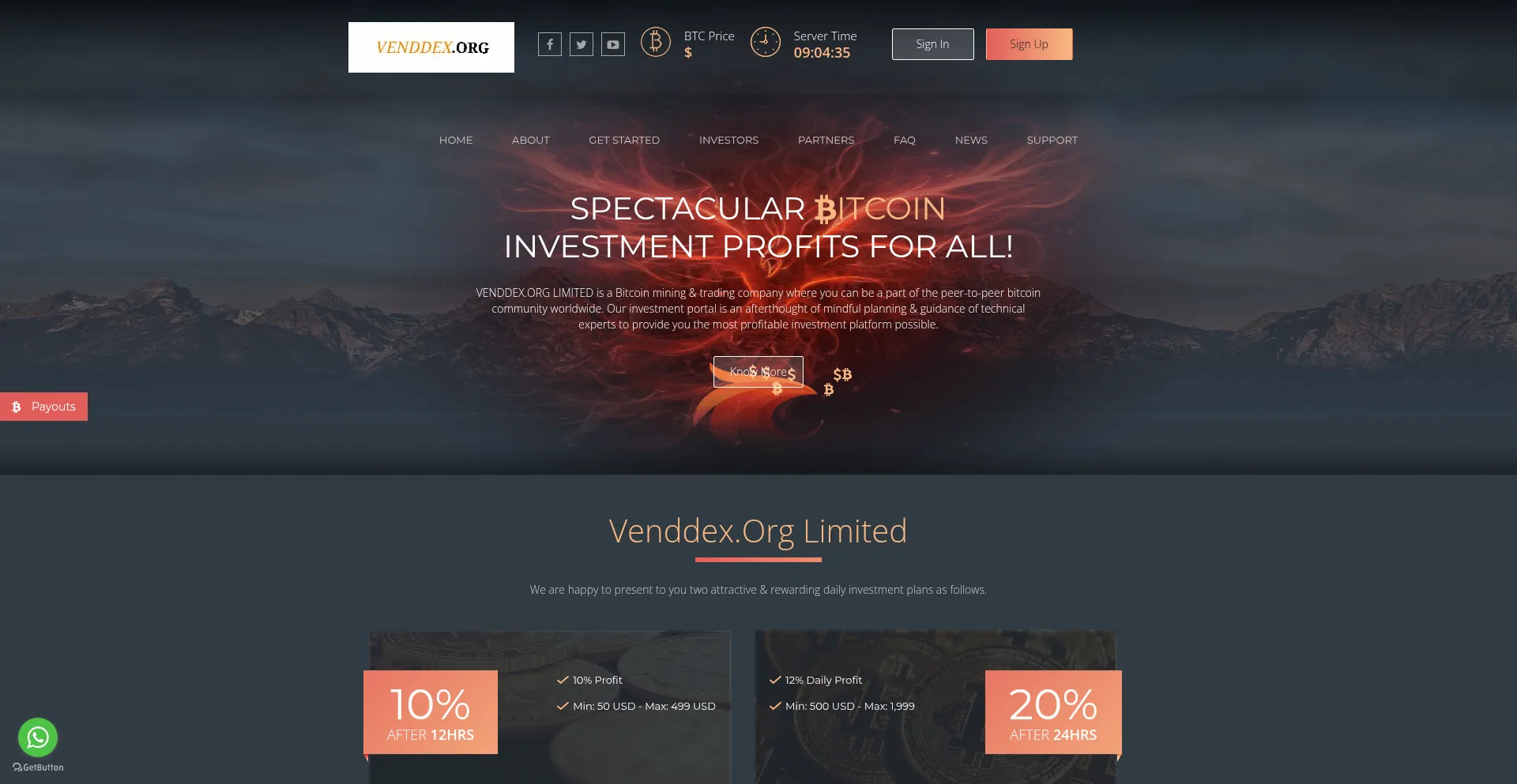 ¿És Seguro y Confiable Venddex.org?