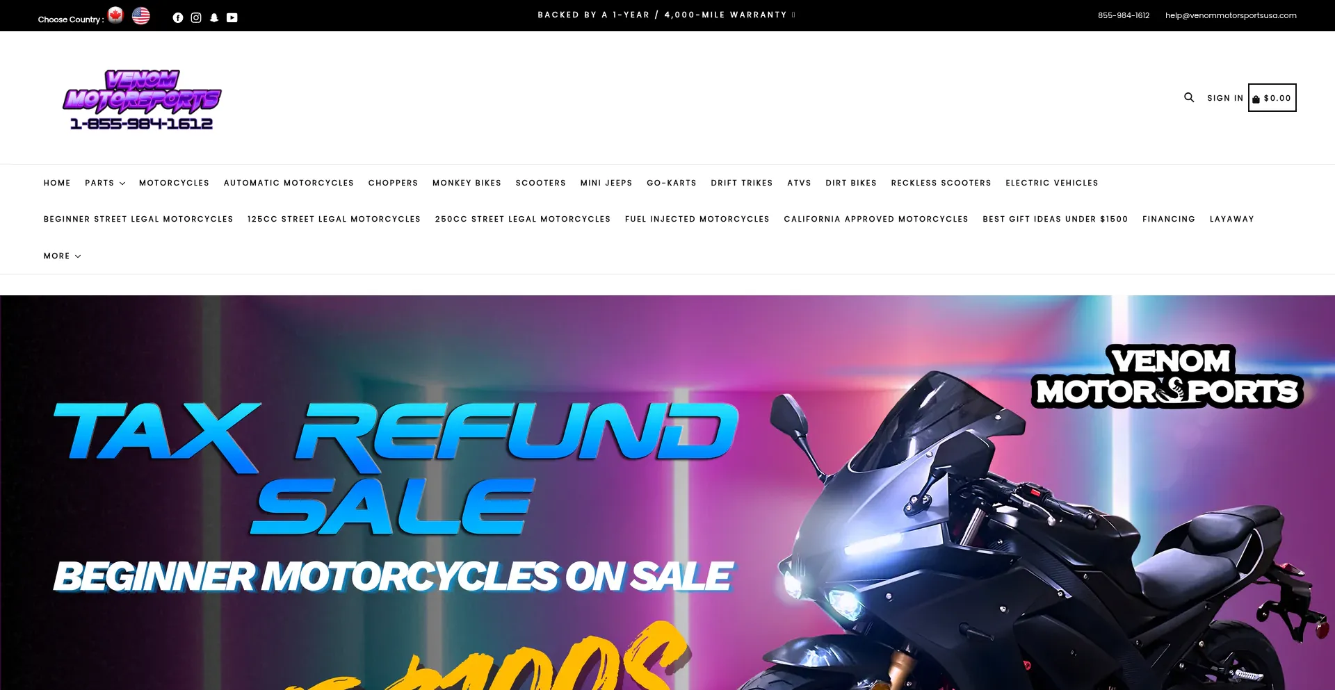 Venommotorsportsusa.com