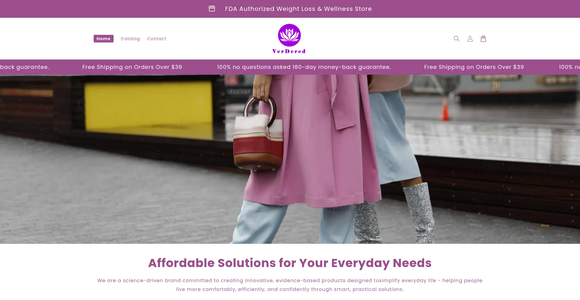 ¿És Seguro y Confiable Verdered.shop?