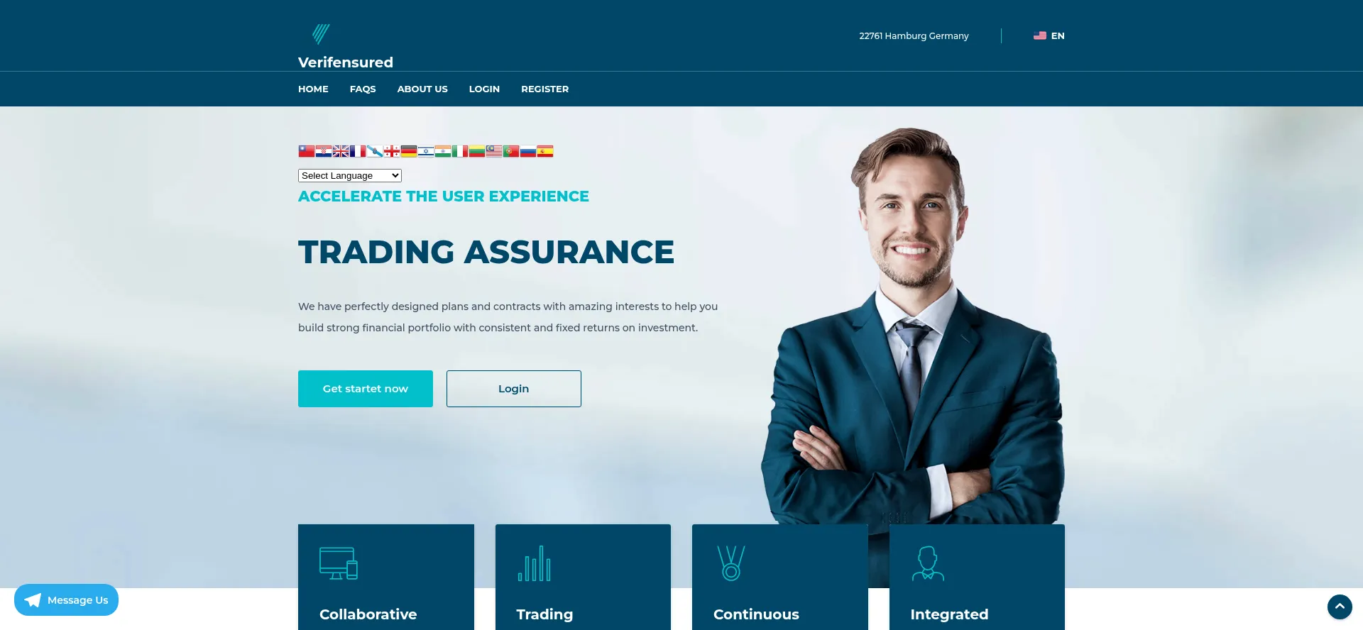 ¿És Seguro y Confiable Verifensuredcapital.org?