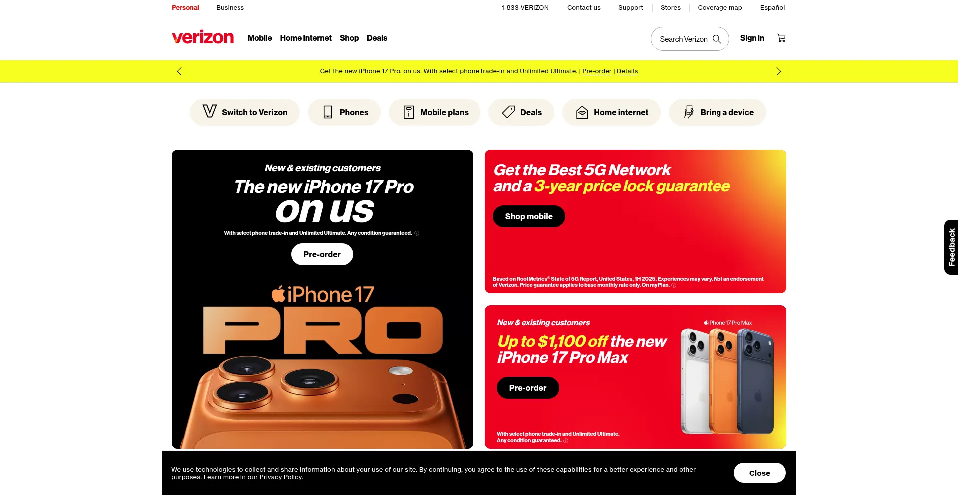 ¿És Seguro y Confiable Verizonwireless.com?