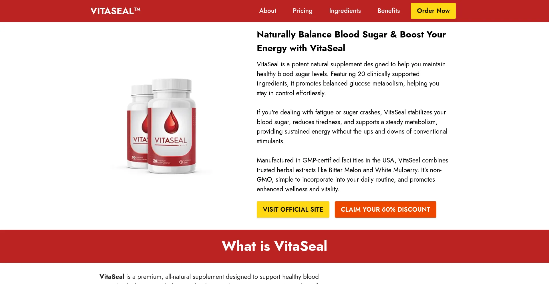 Website screenshot of Vetaseall.com