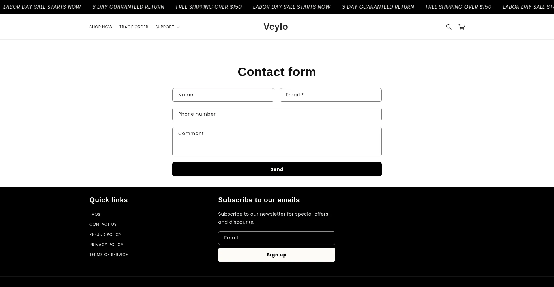 ¿És Seguro y Confiable Veylobrand.shop?
