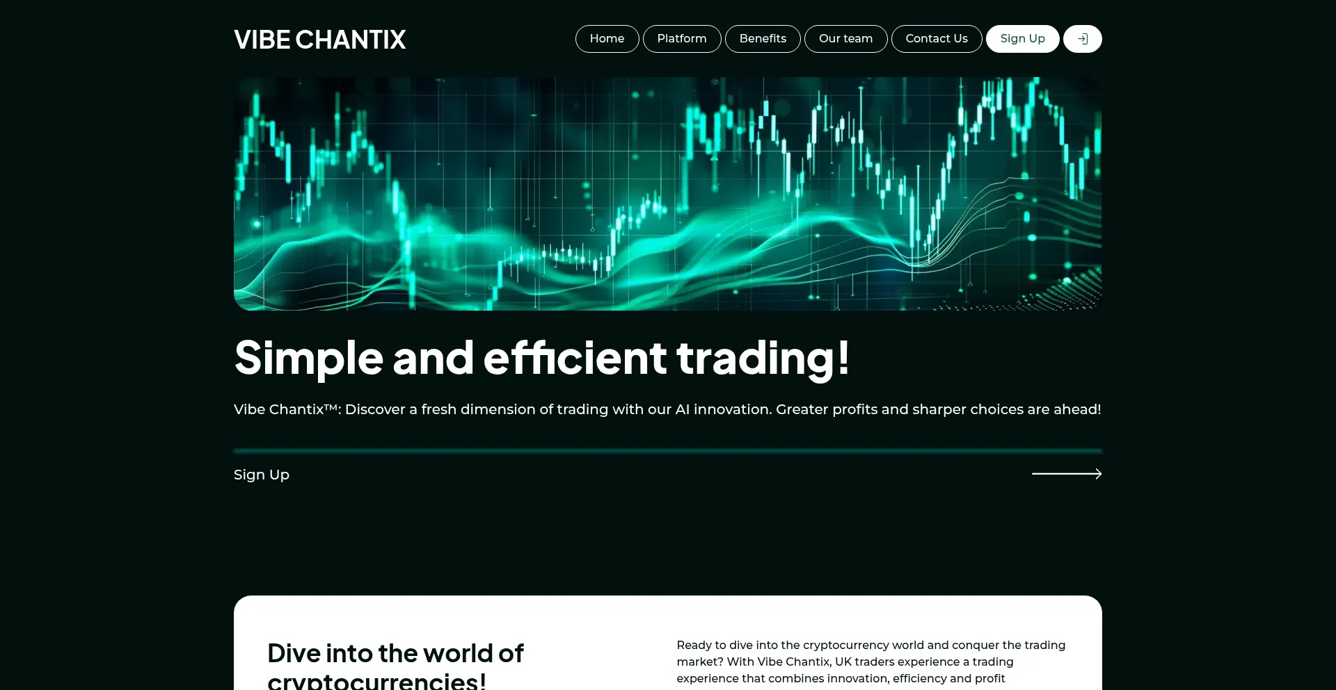Website screenshot of Vibe-chantix.com
