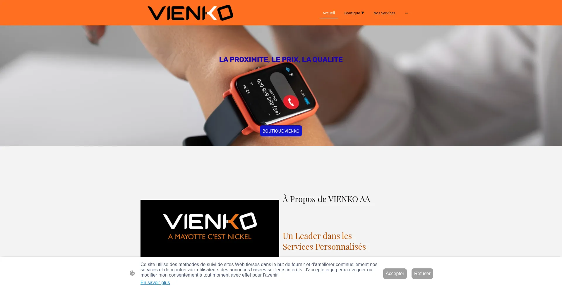 ¿És Seguro y Confiable Vienko-shop.fr?