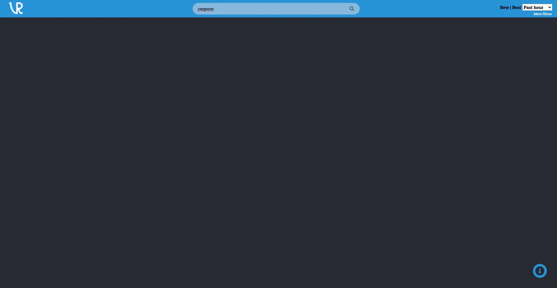 Website screenshot of Viewreddit.com