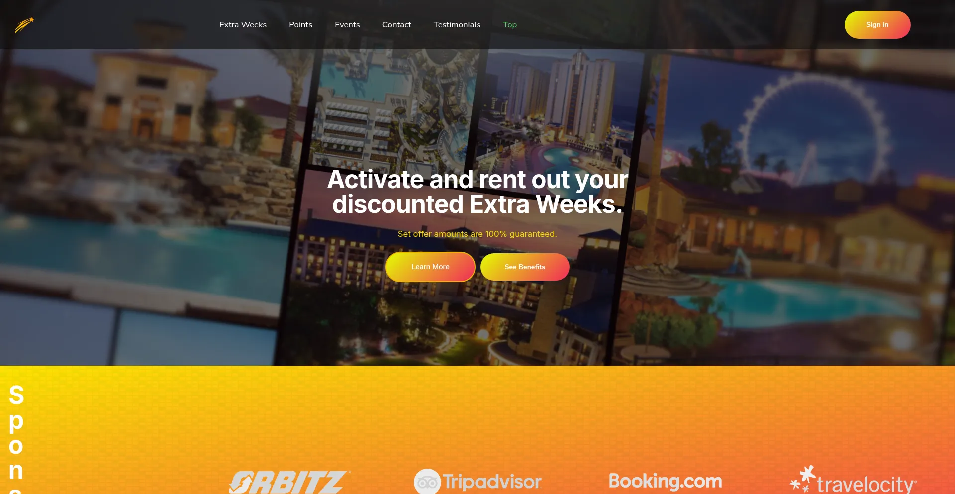 Website screenshot of Villasandvacationrentals.com