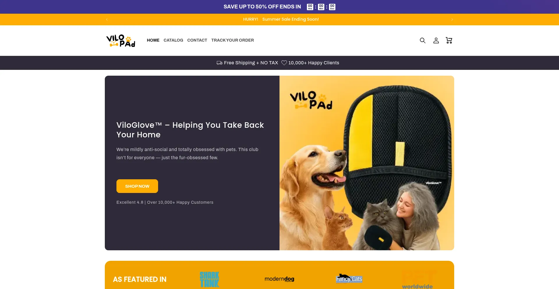 Vilopad.com Screenshot