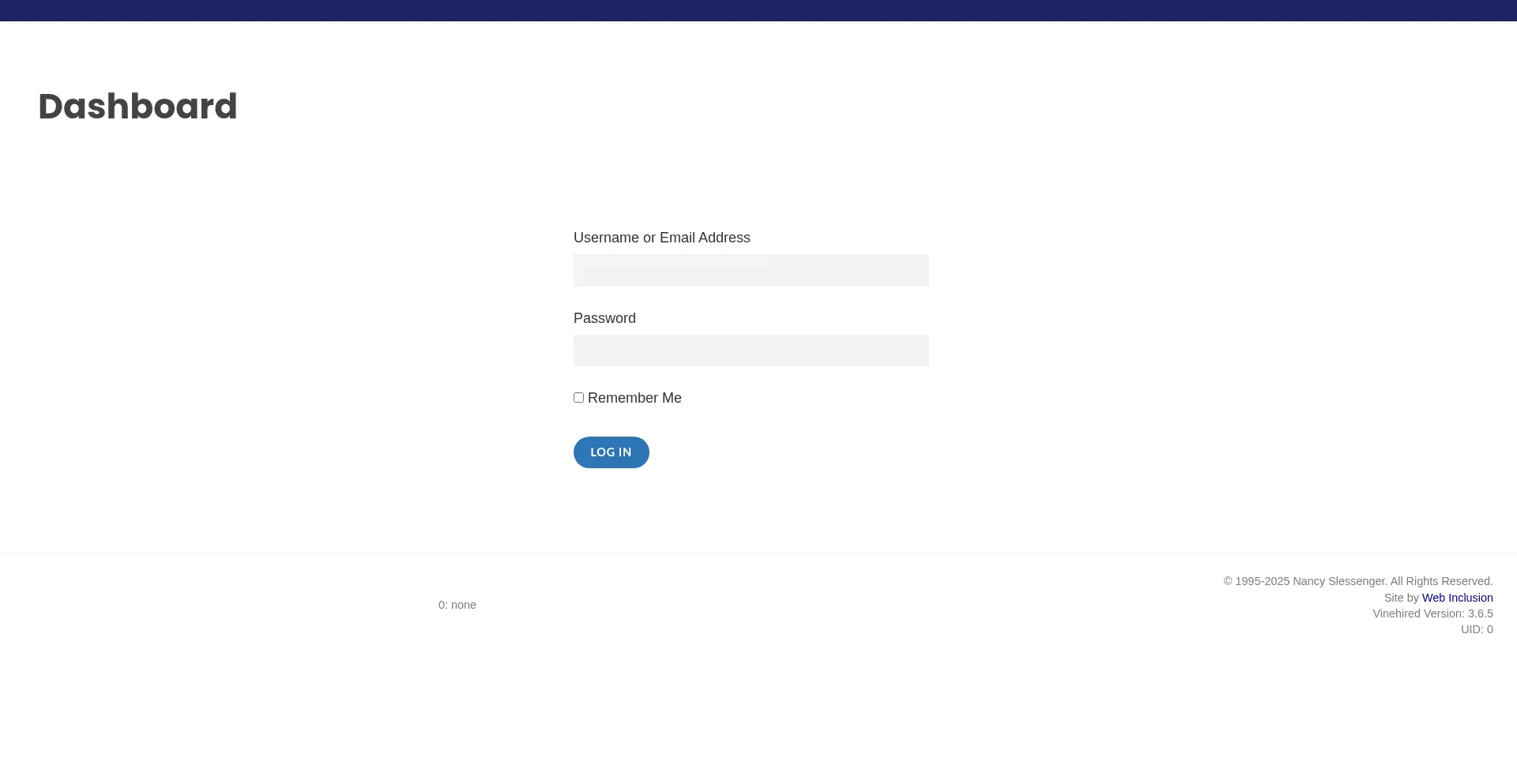 Website screenshot of Vinehired.com