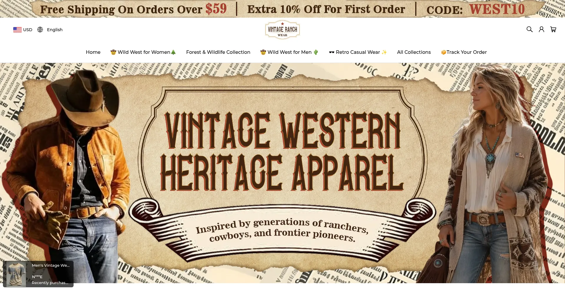 Vintageranchwear.com