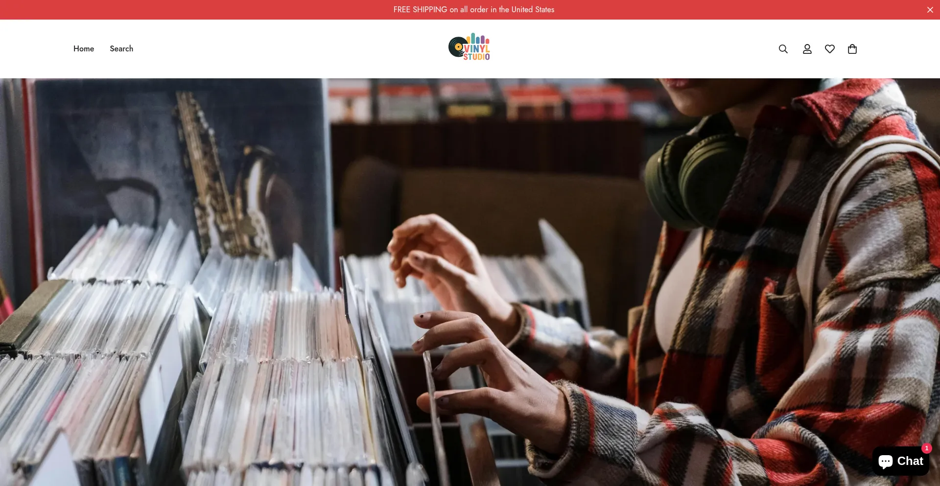 Vinylstudio.shop Screenshot
