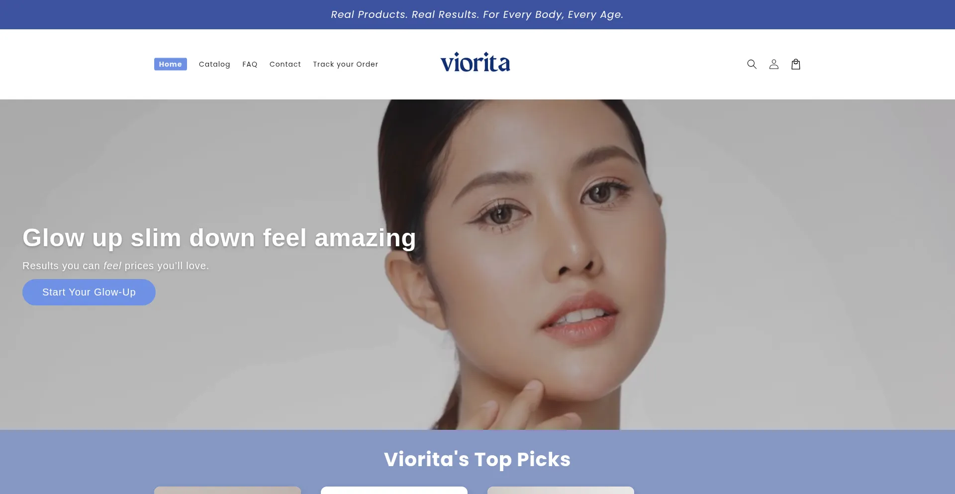 Viorita.com Screenshot