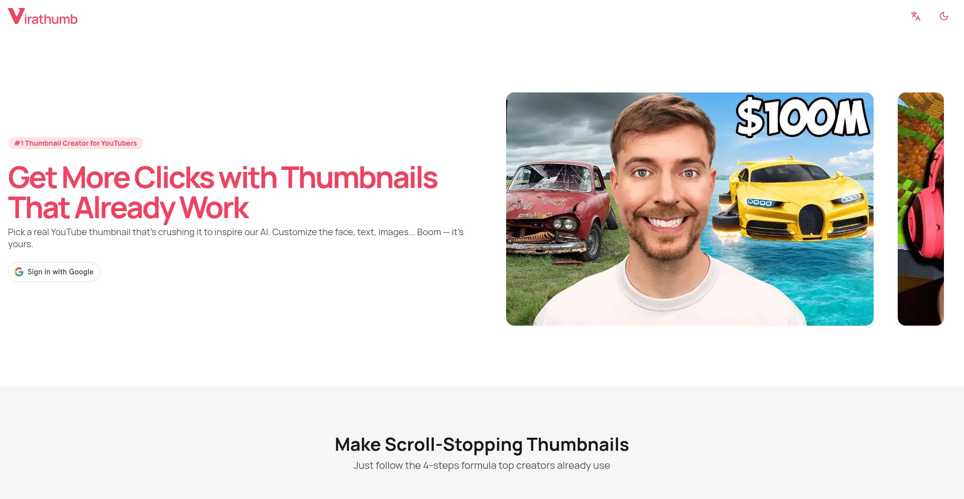 Virathumb.com Screenshot