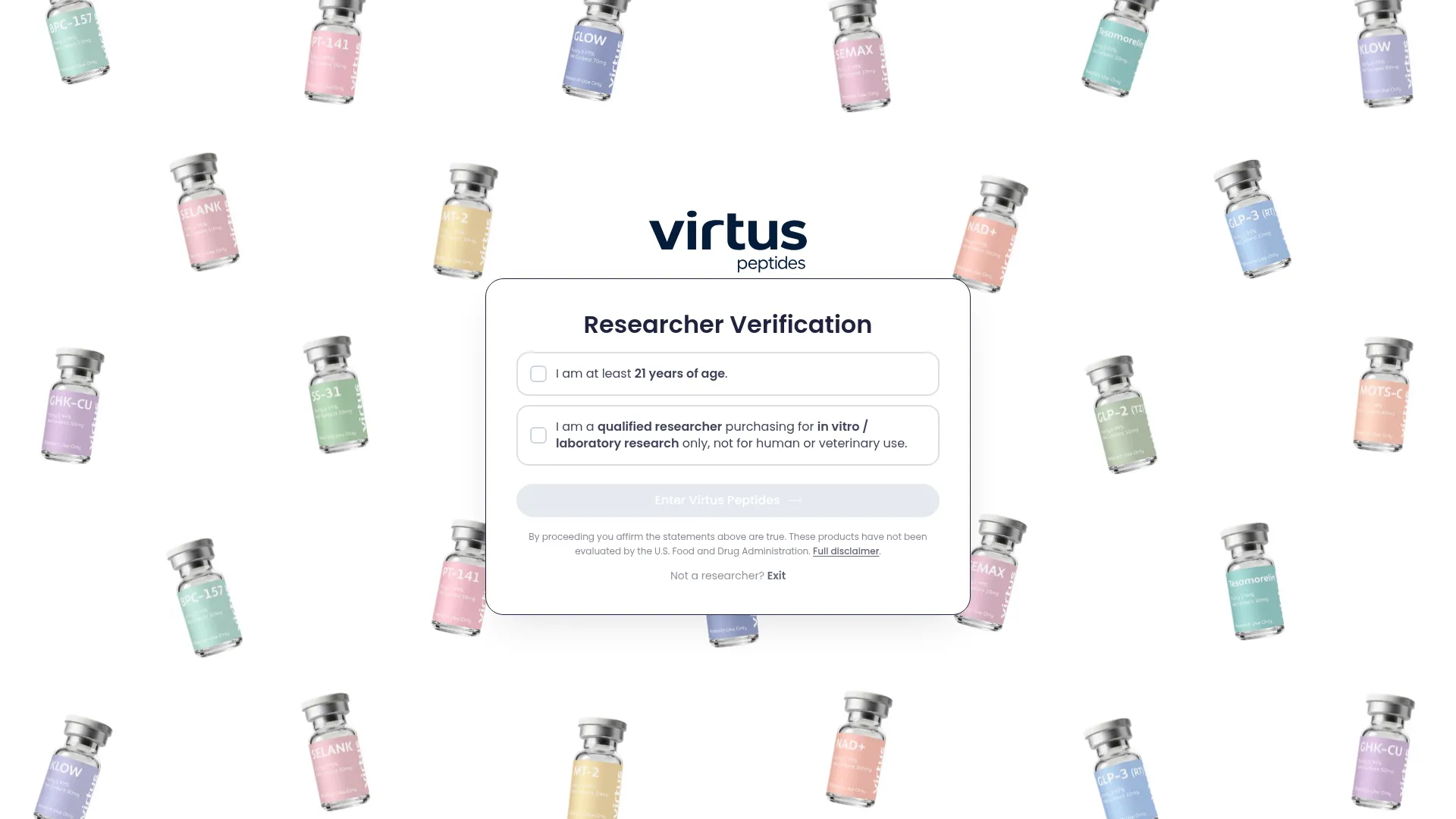 Virtuspeptides.com