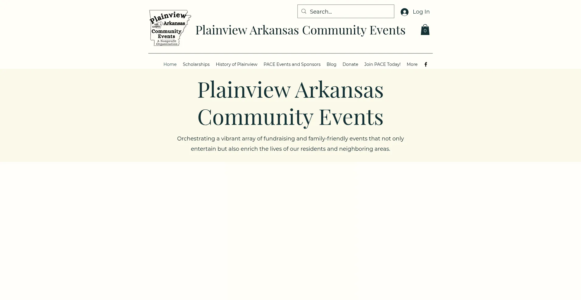 Website screenshot of Visitplainviewar.com