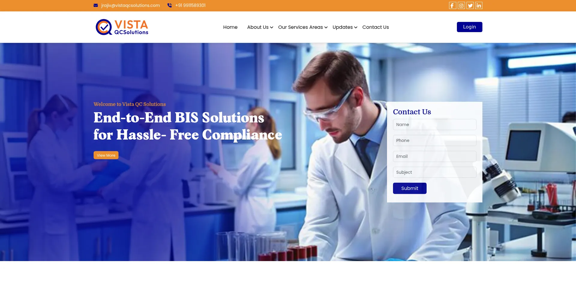 Vistaqcsolutions.com