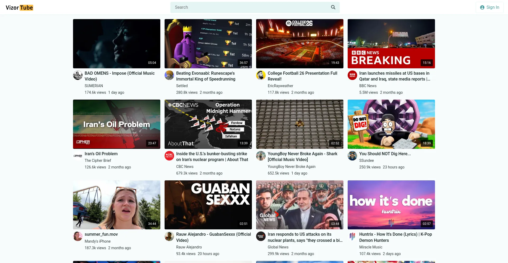 ¿És Seguro y Confiable Vizortube.com?