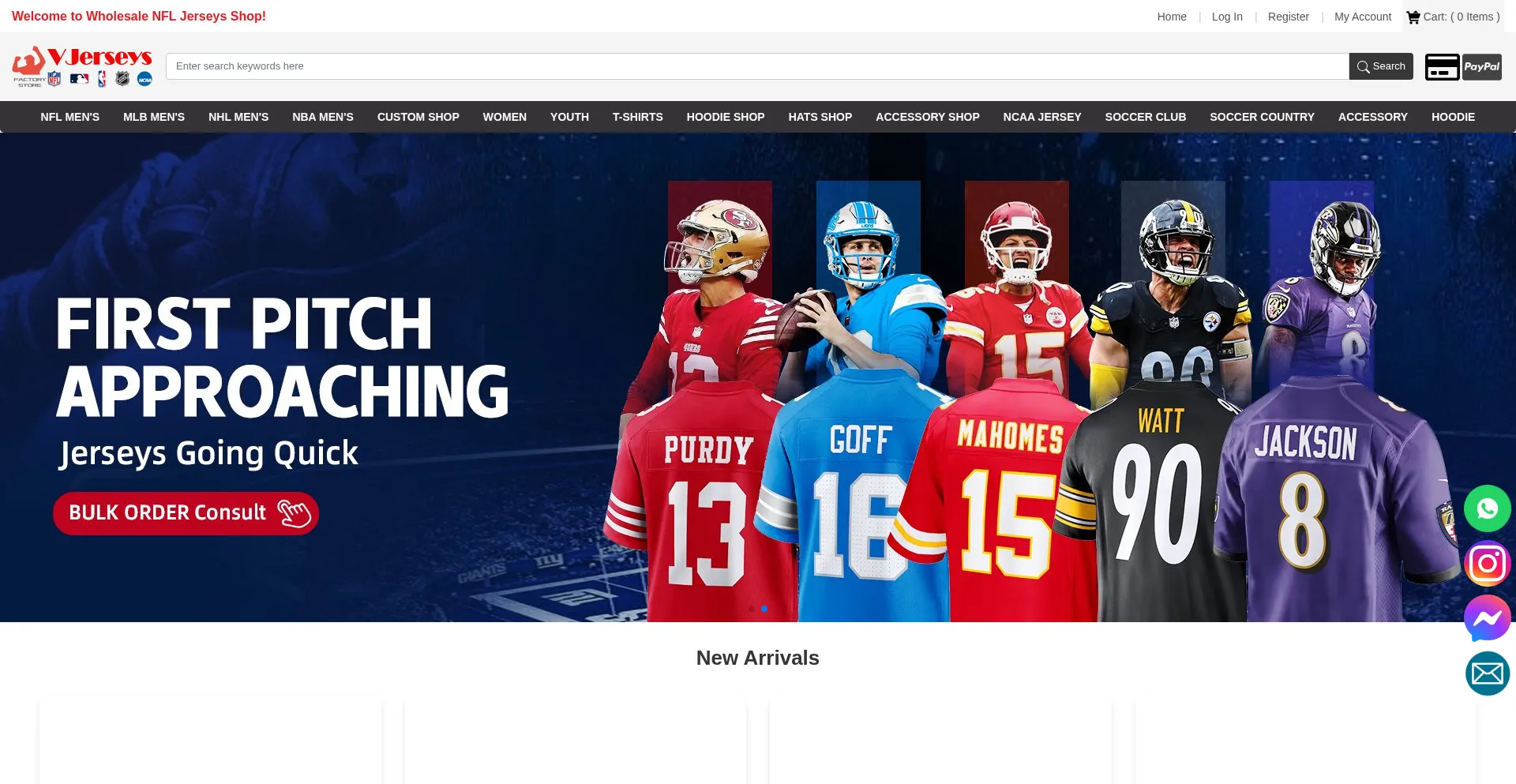 ¿És Seguro y Confiable Vjerseys.com?