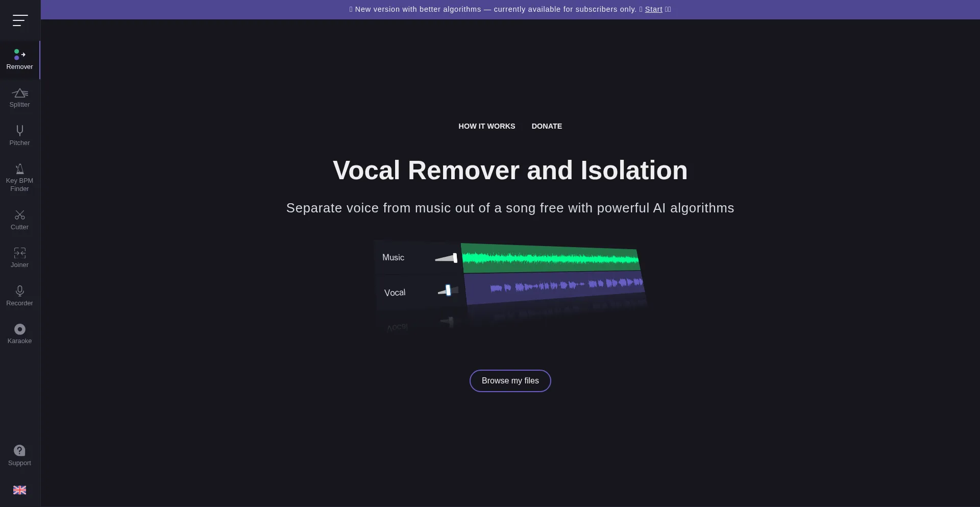 ¿És Seguro y Confiable Vocalremover.org?
