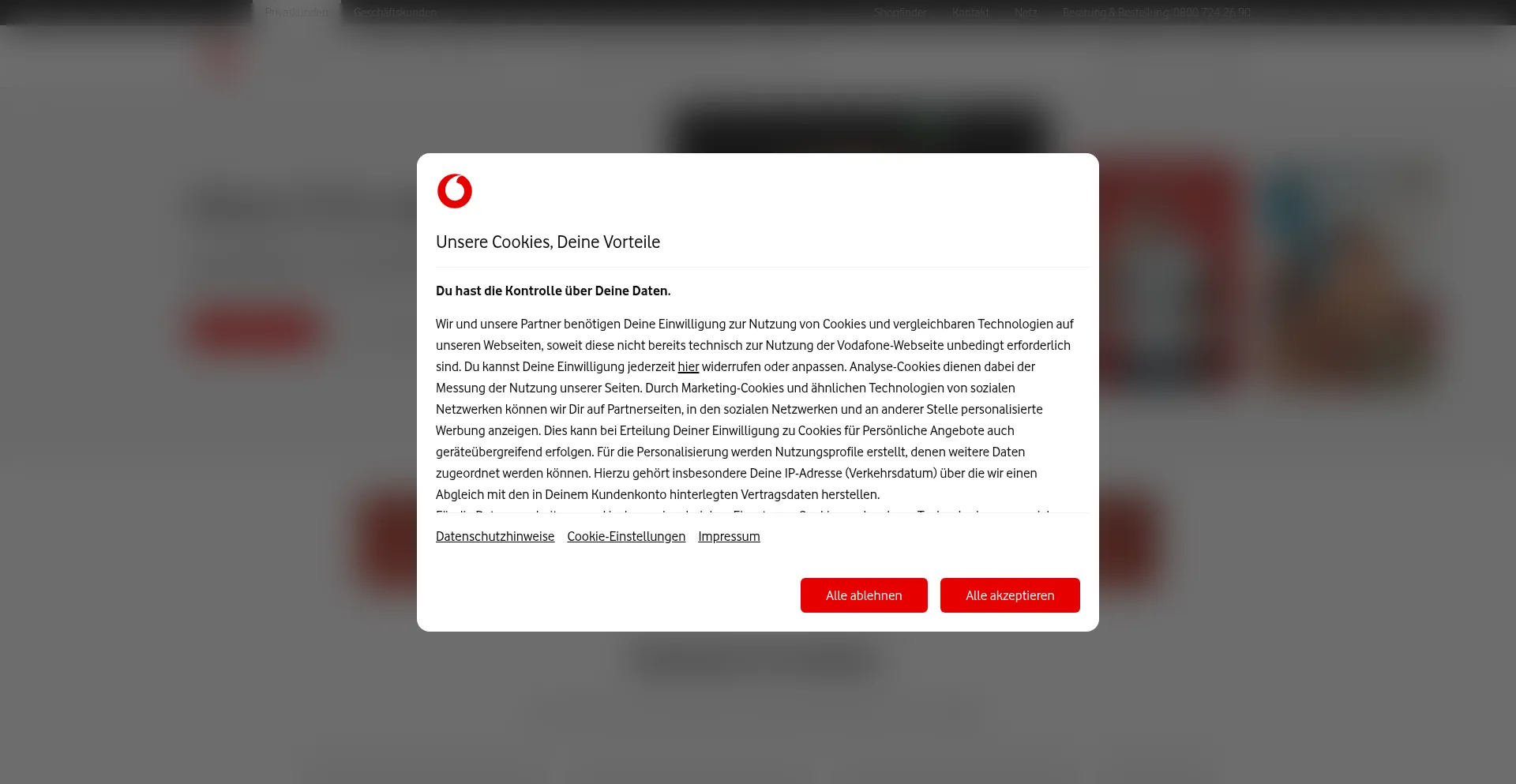 ¿És Seguro y Confiable Vodafone.de?