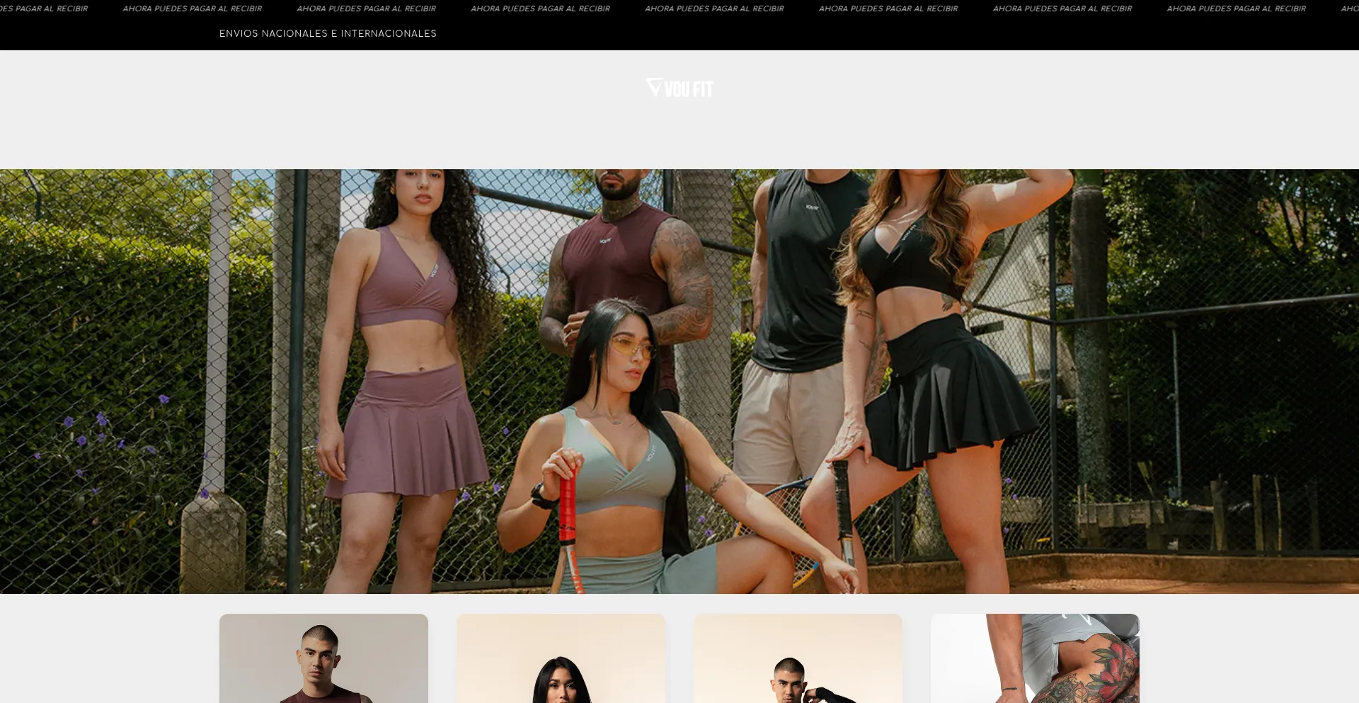 Voufit.com Screenshot
