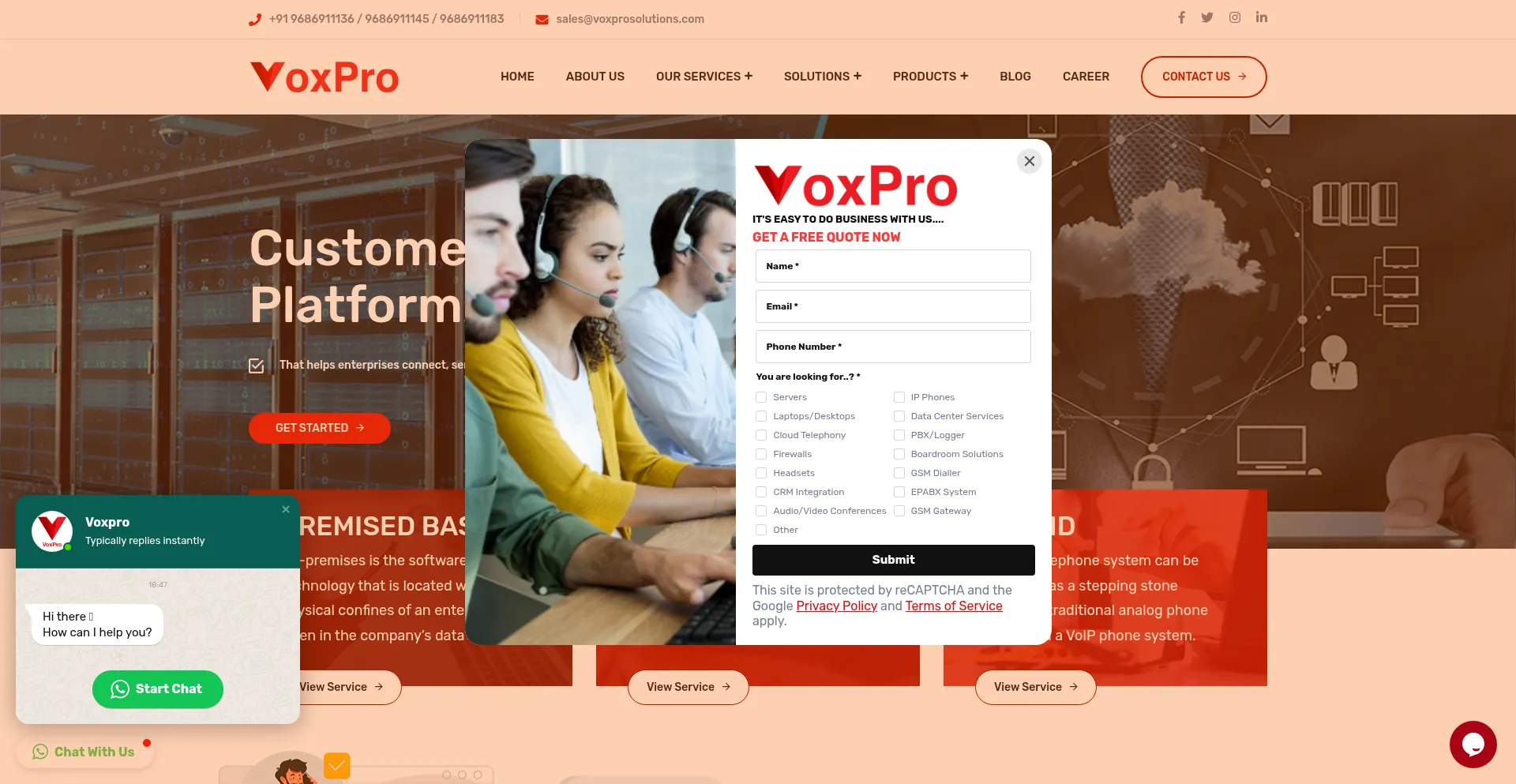 ¿És Seguro y Confiable Voxprosolutions.com?