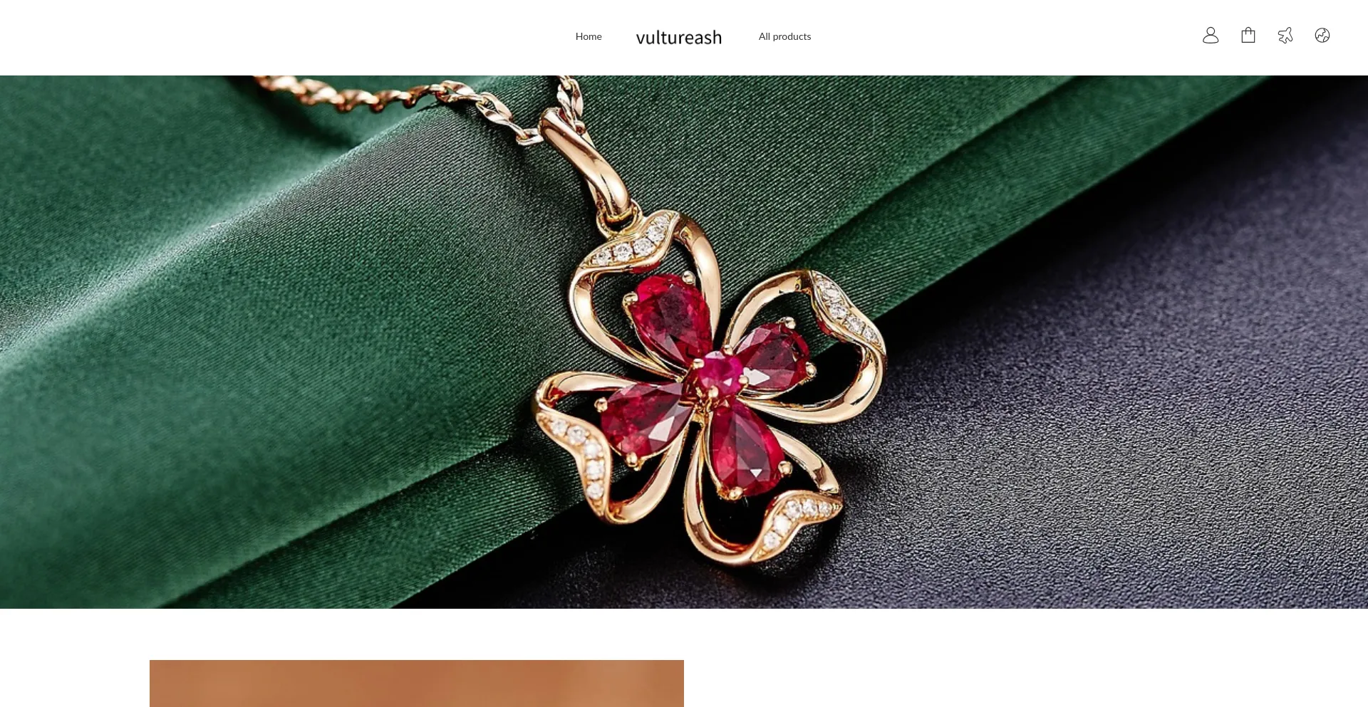 Website screenshot of Vultureash.com