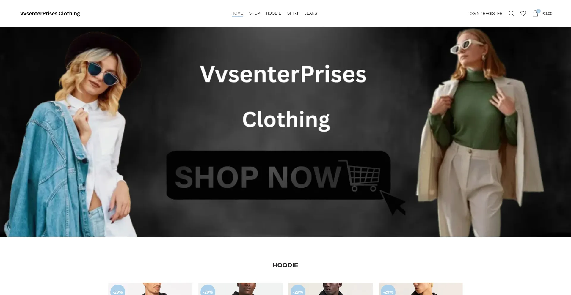 ¿És Seguro y Confiable Vvsenterprisesclothing.uk?