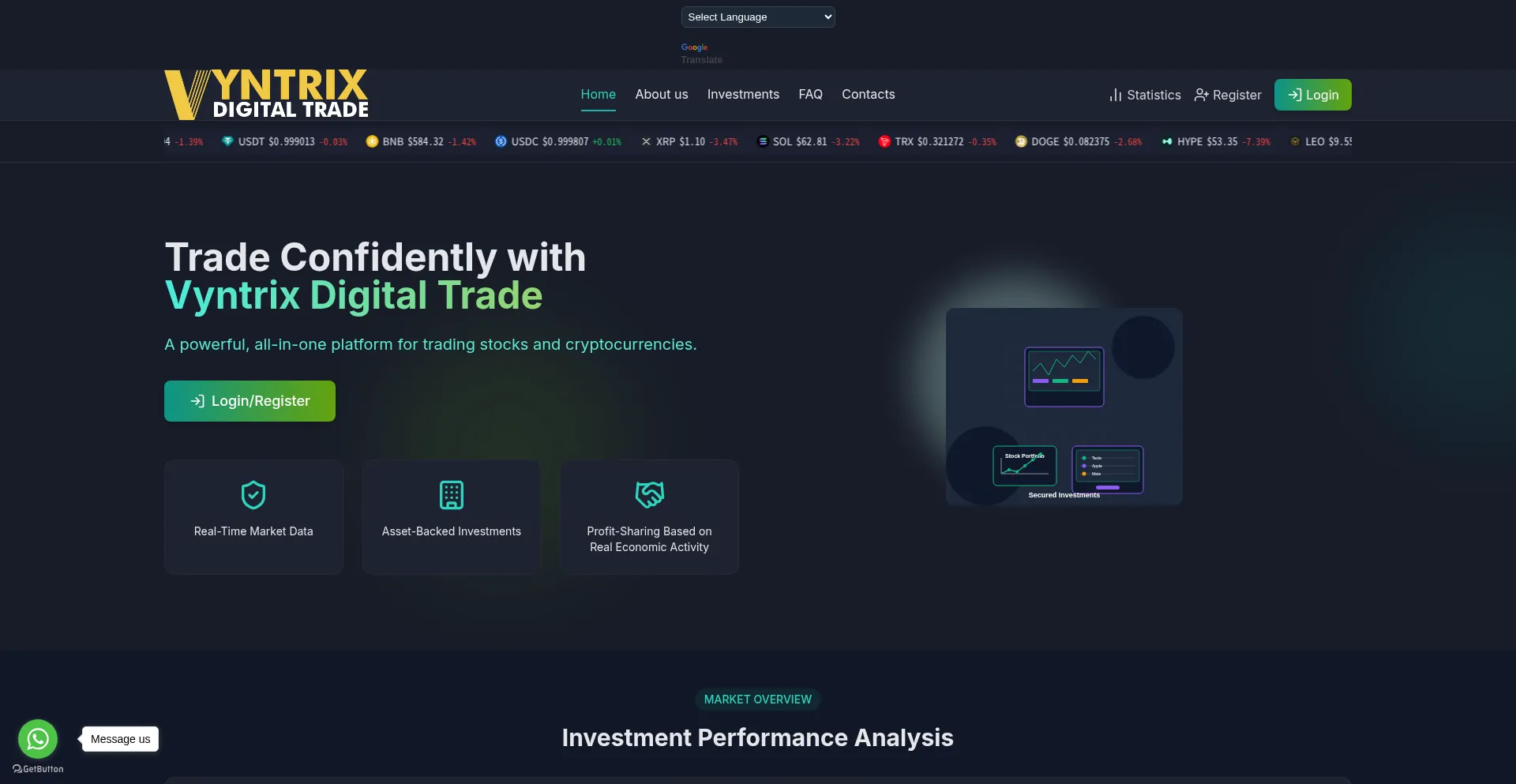 Vyntrixdigitaltrade.com