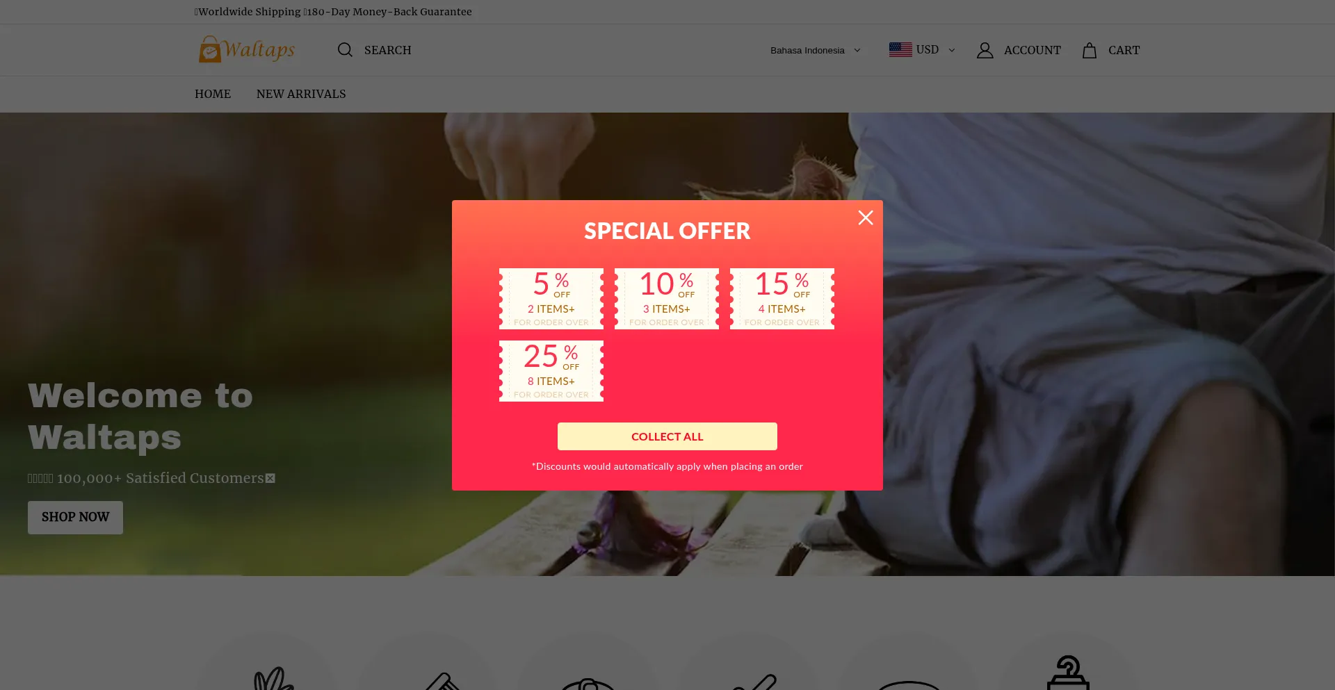 ¿És Seguro y Confiable Waltaps.com?