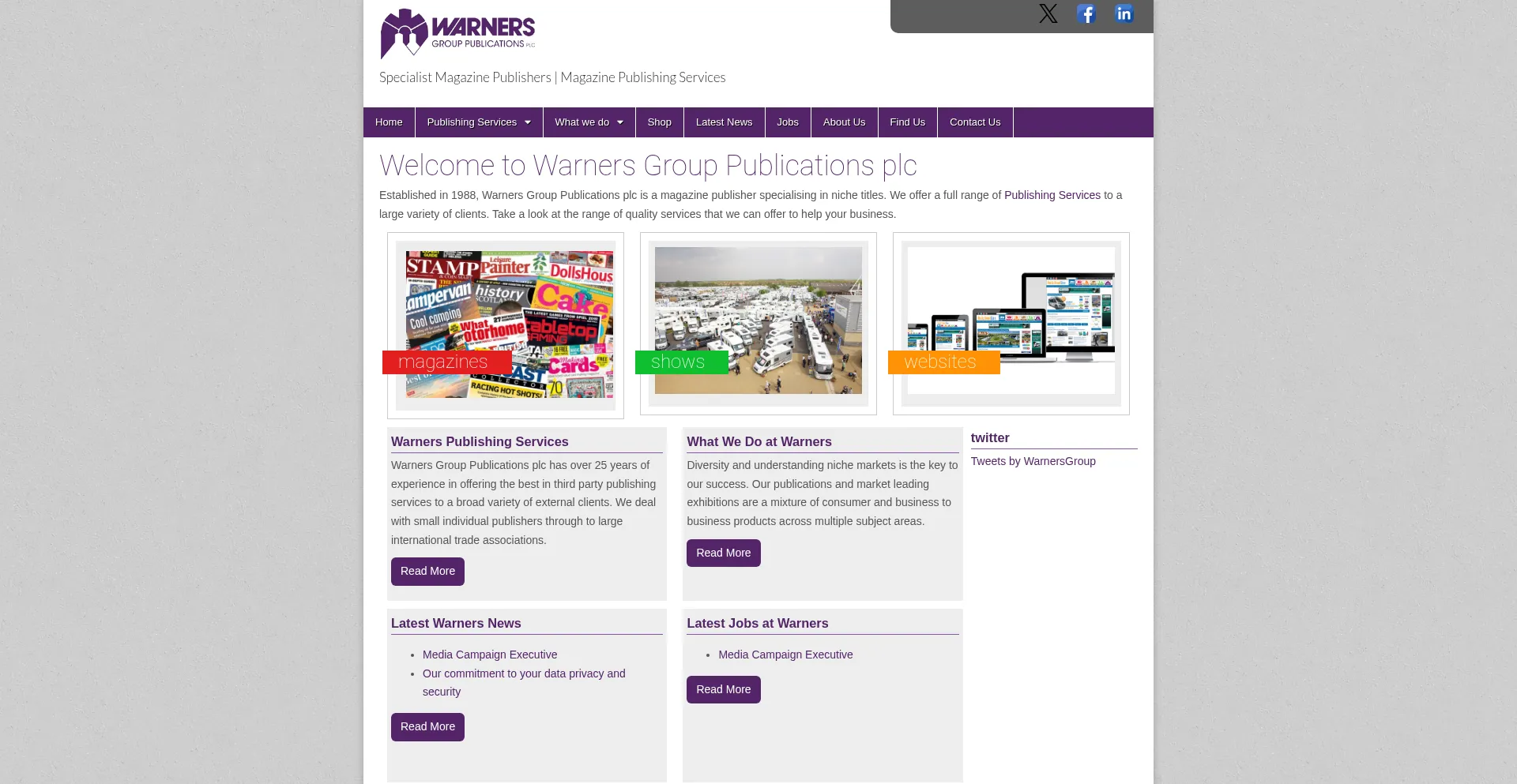 ¿És Seguro y Confiable Warnersgroup.co.uk?