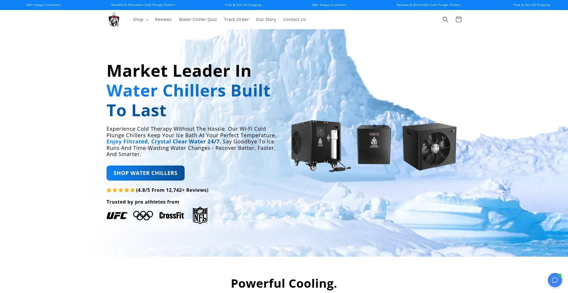 Warriorwillpower.com Screenshot