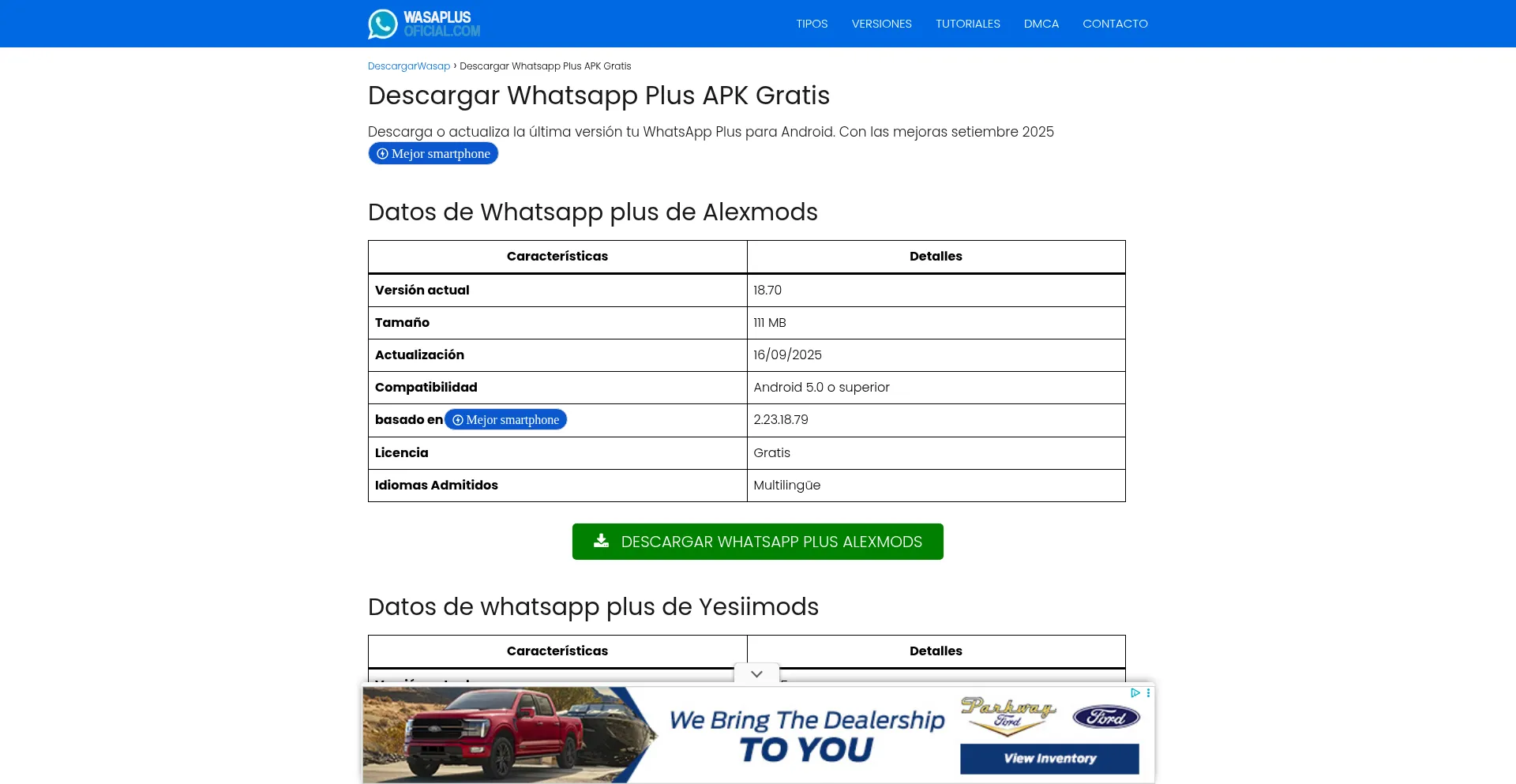 ¿És Seguro y Confiable Wasaplusoficial.com?