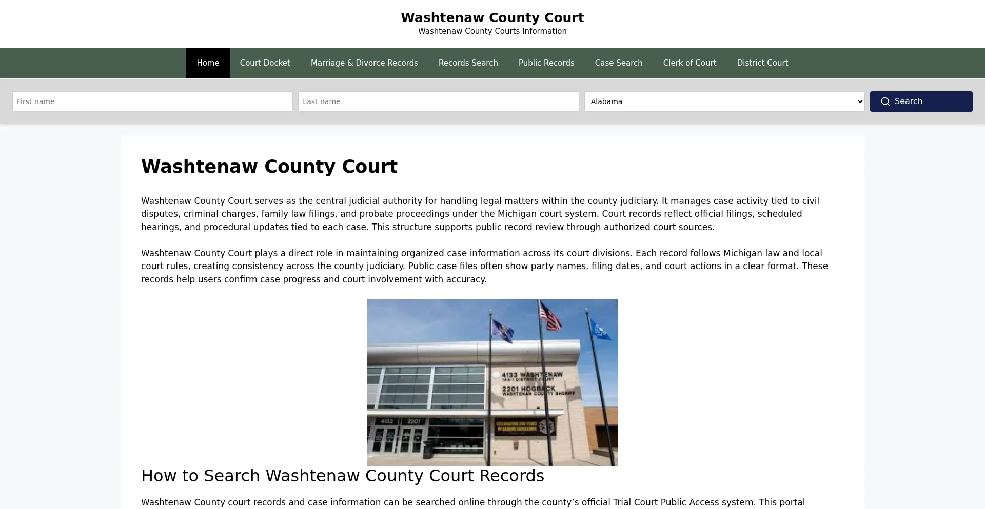 Washtenawcountycourts.org