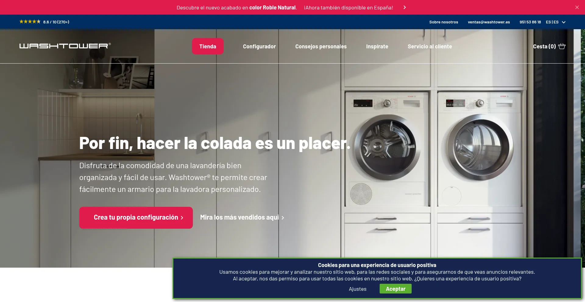 ¿És Seguro y Confiable Washtower.es?