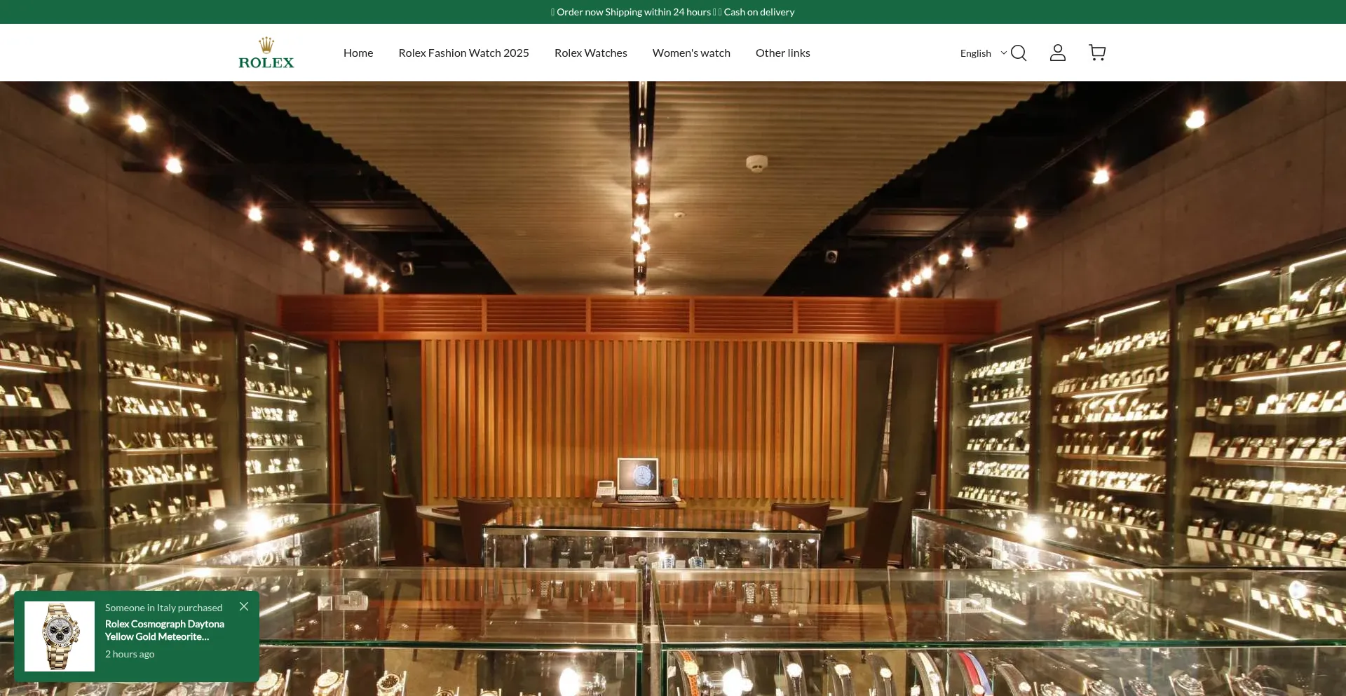 Website screenshot of Watchcod-uk.shop
