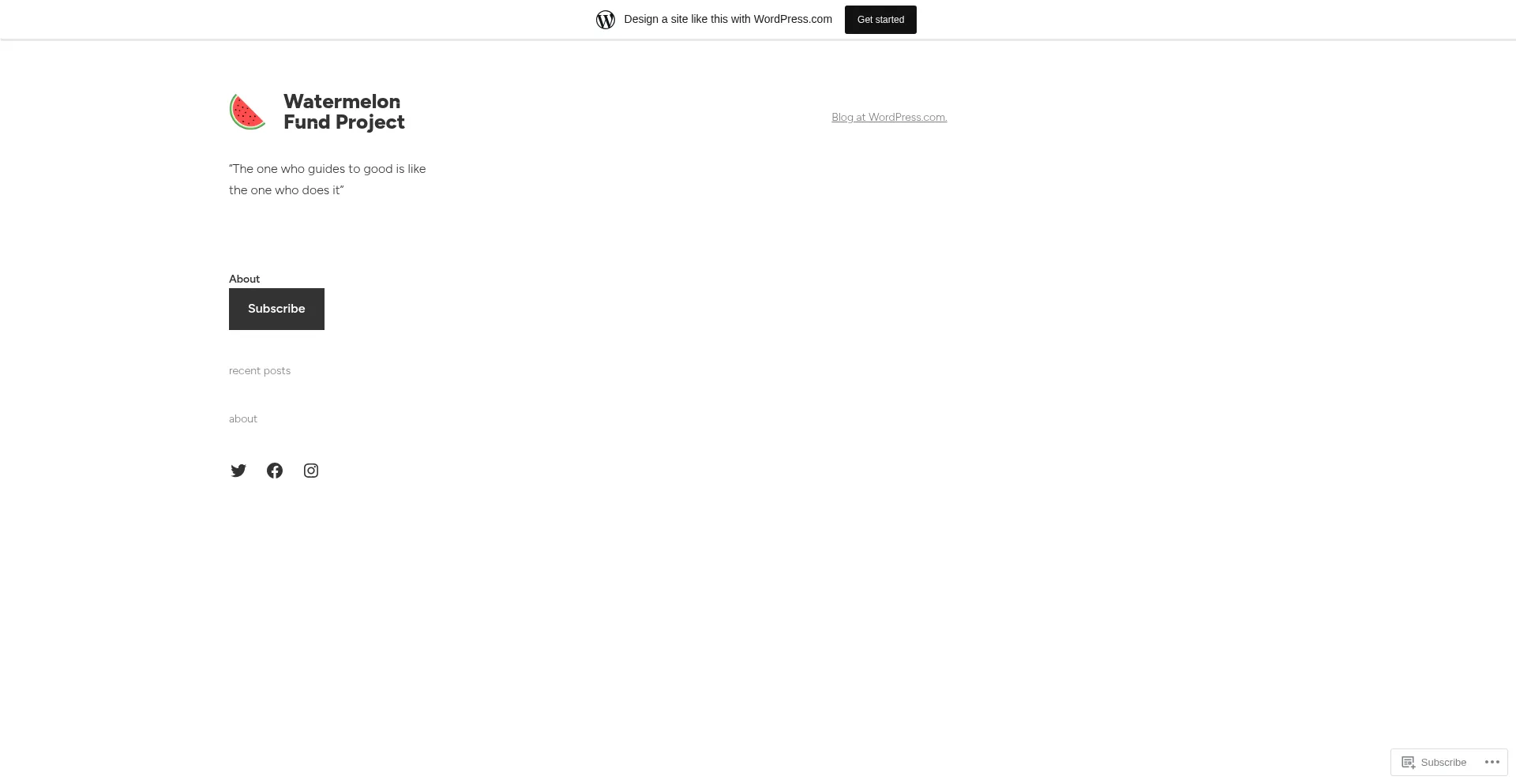 Watermelonfund.wordpress.com