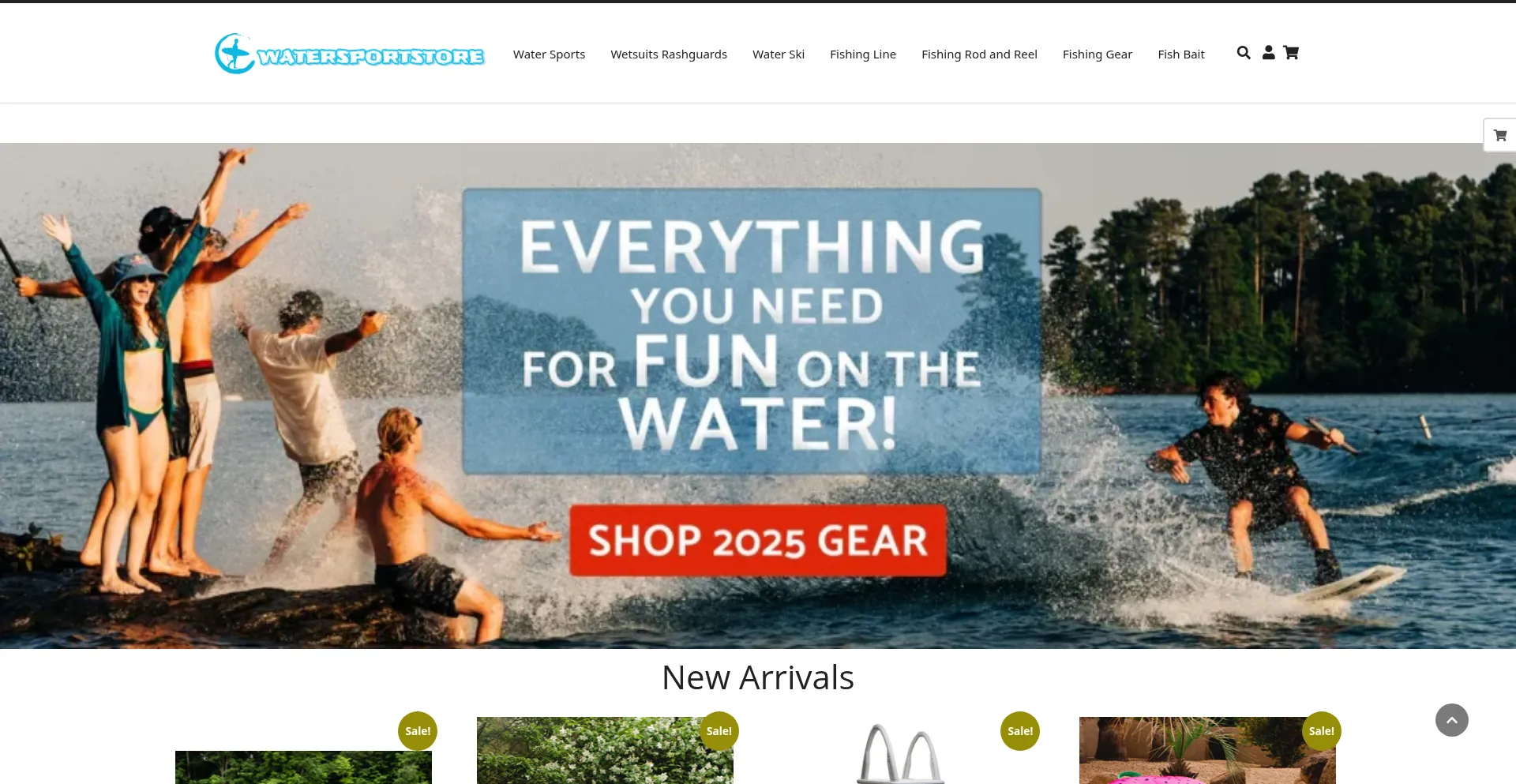 Watersportstore.com Screenshot