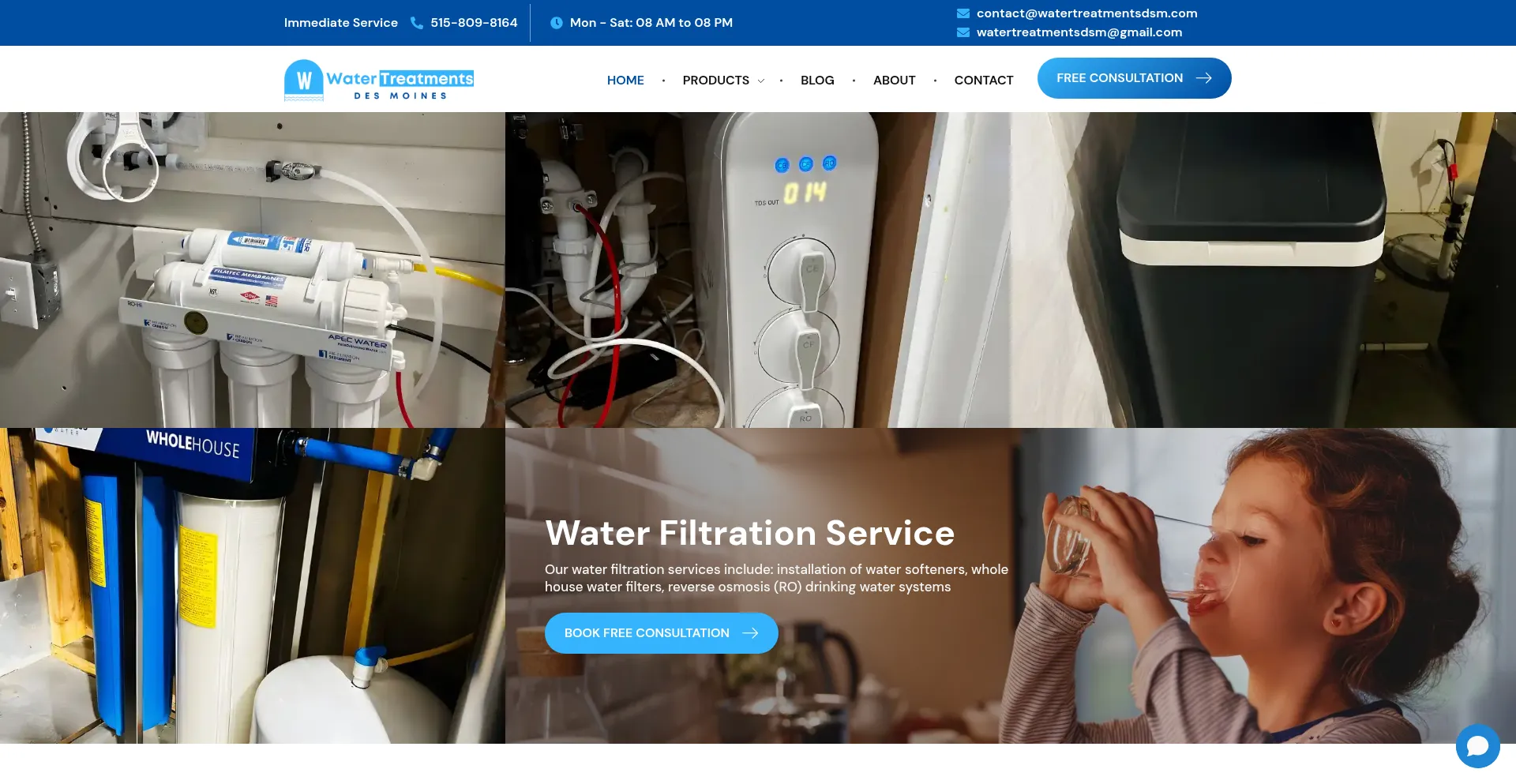 ¿És Seguro y Confiable Watertreatmentsdsm.com?