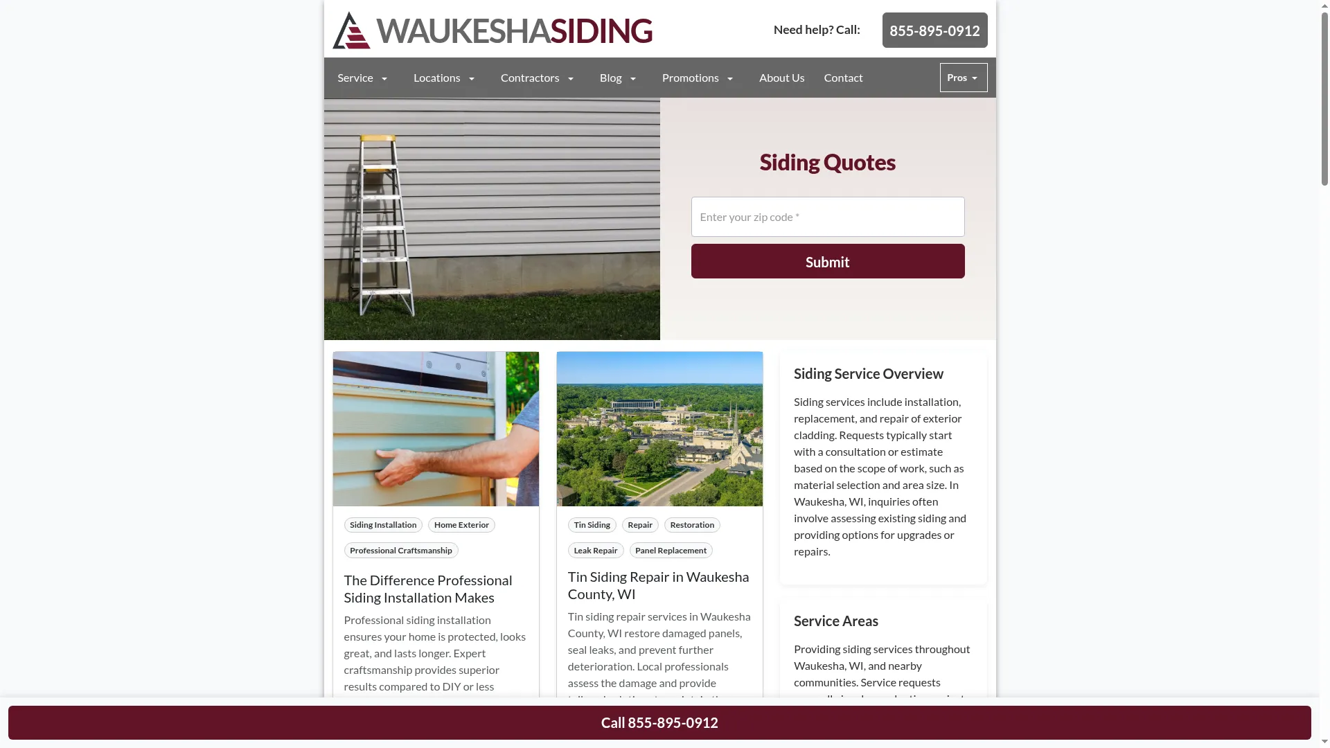 Waukeshasidingservices.com