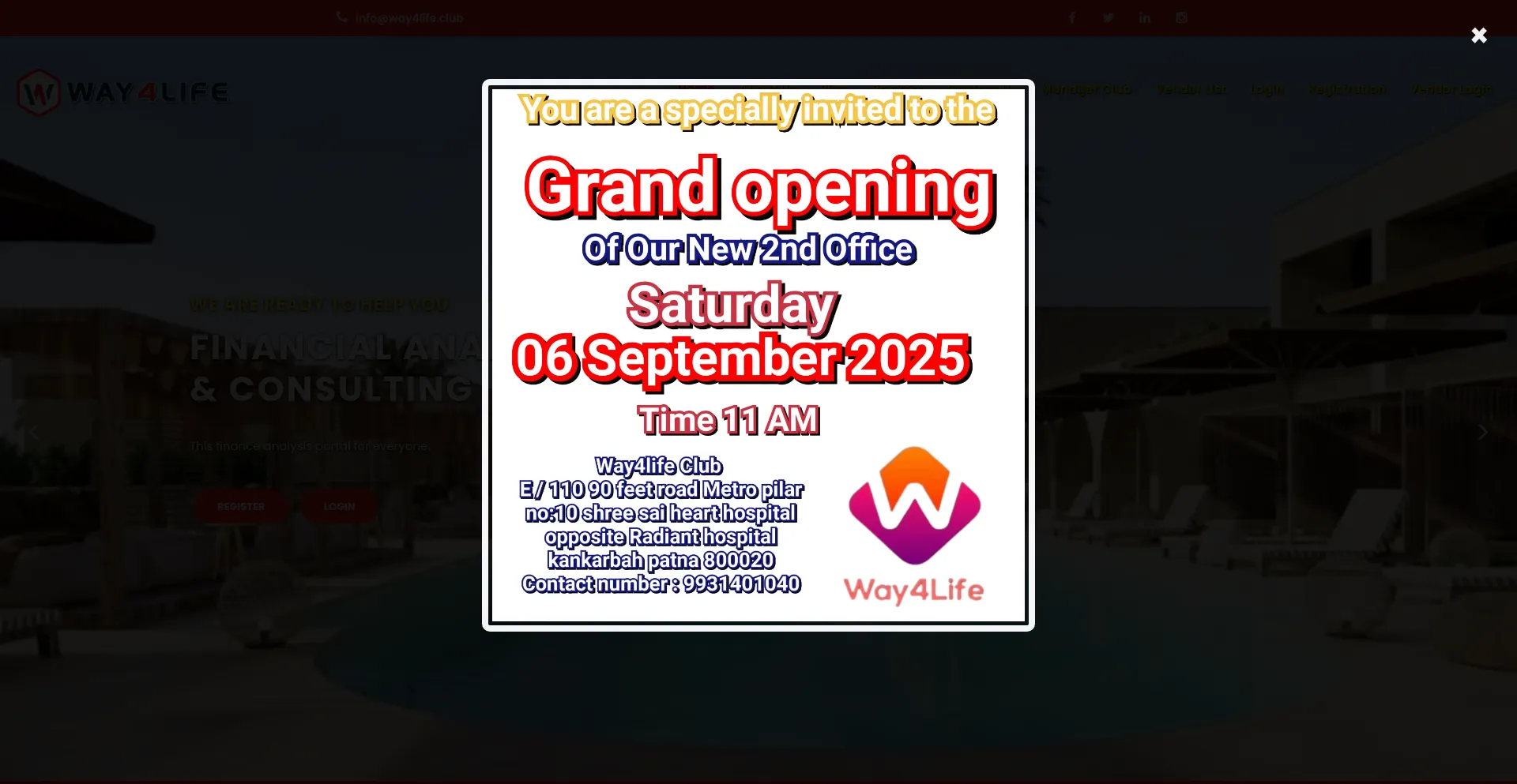 ¿És Seguro y Confiable Way4life.club?