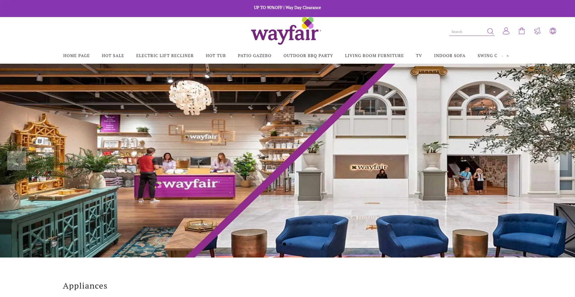 Website screenshot of Waysavesummer.shop