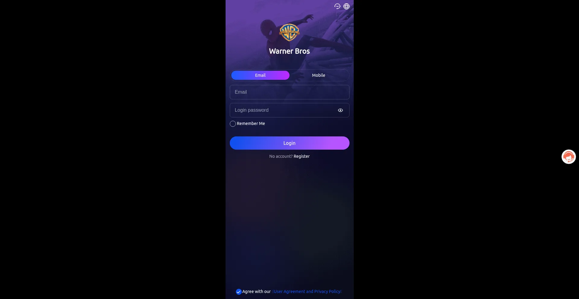 Website screenshot of Wbd888.com