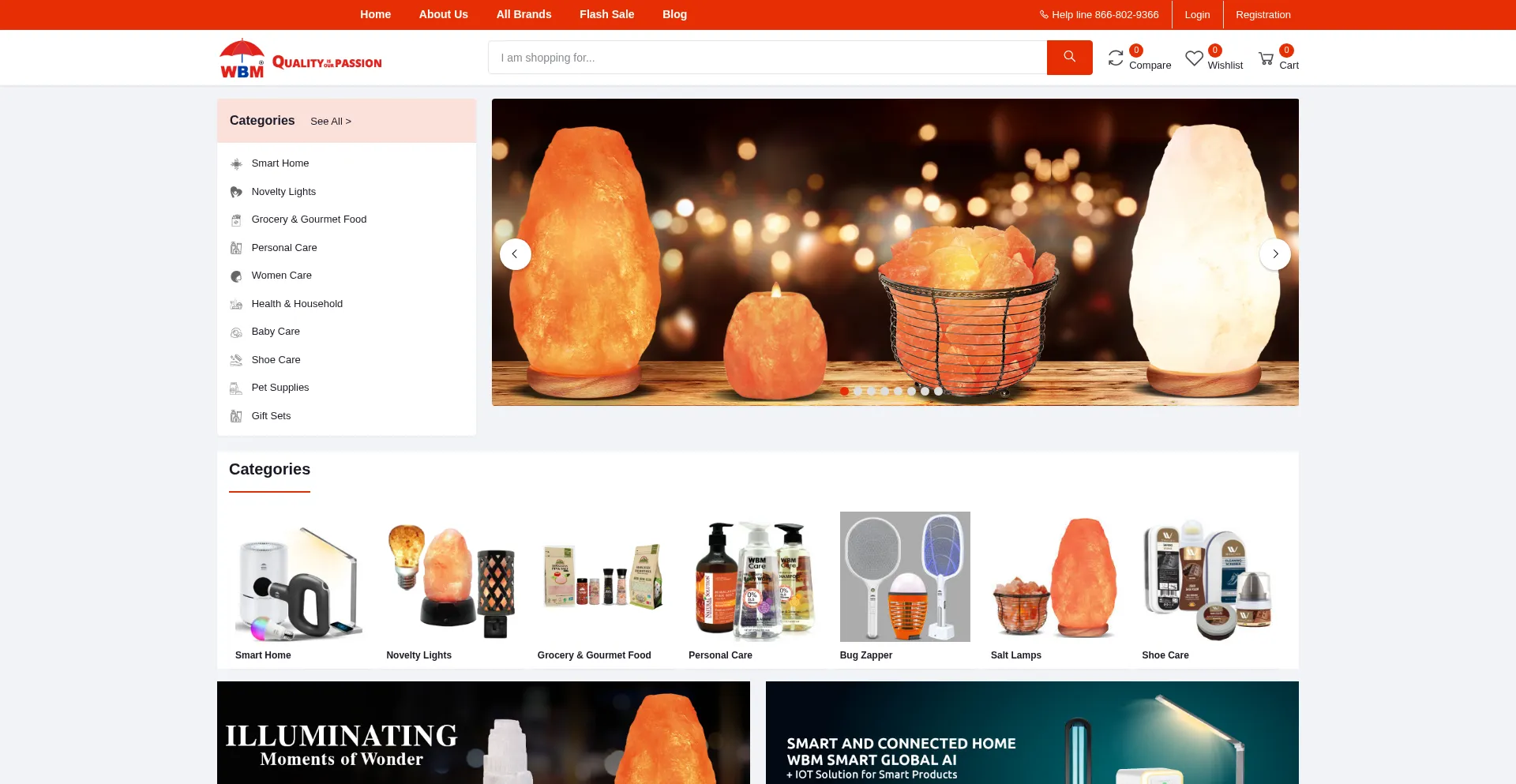 Website screenshot of Wbminternational.com
