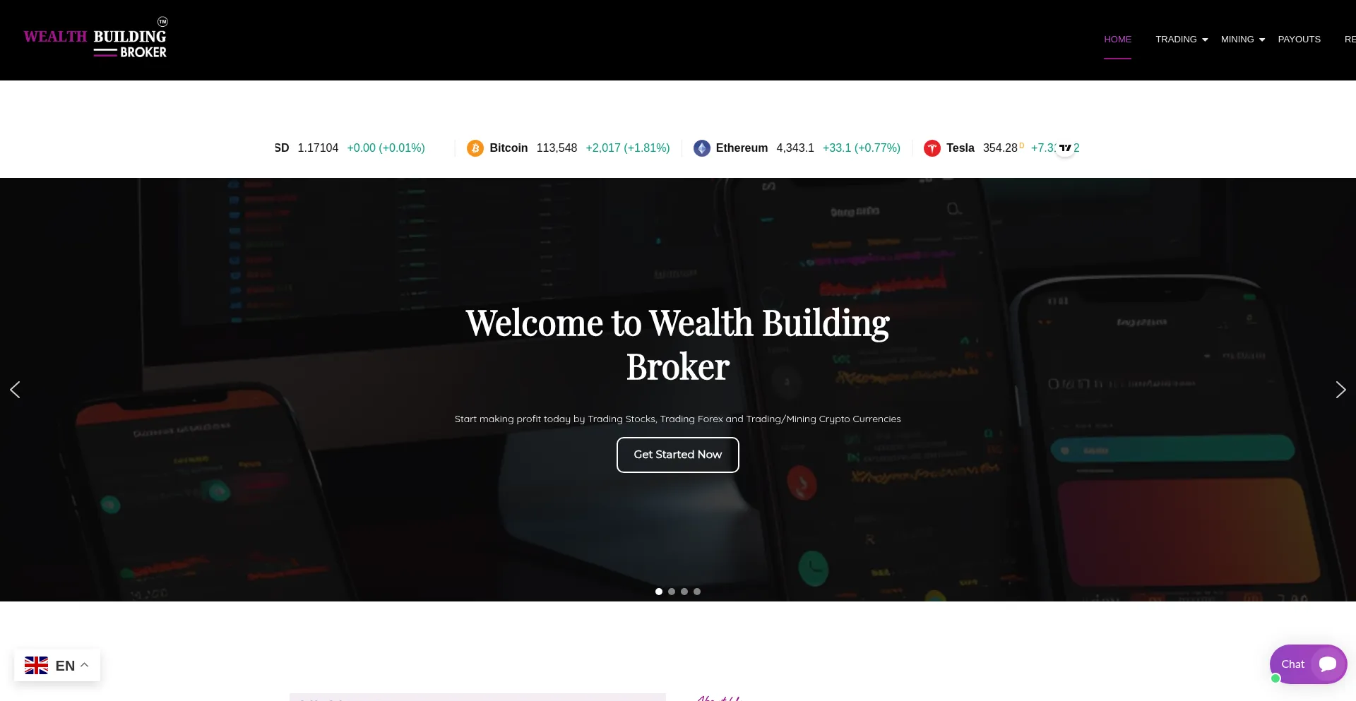 ¿És Seguro y Confiable Wealthbuildingbrokers.com?