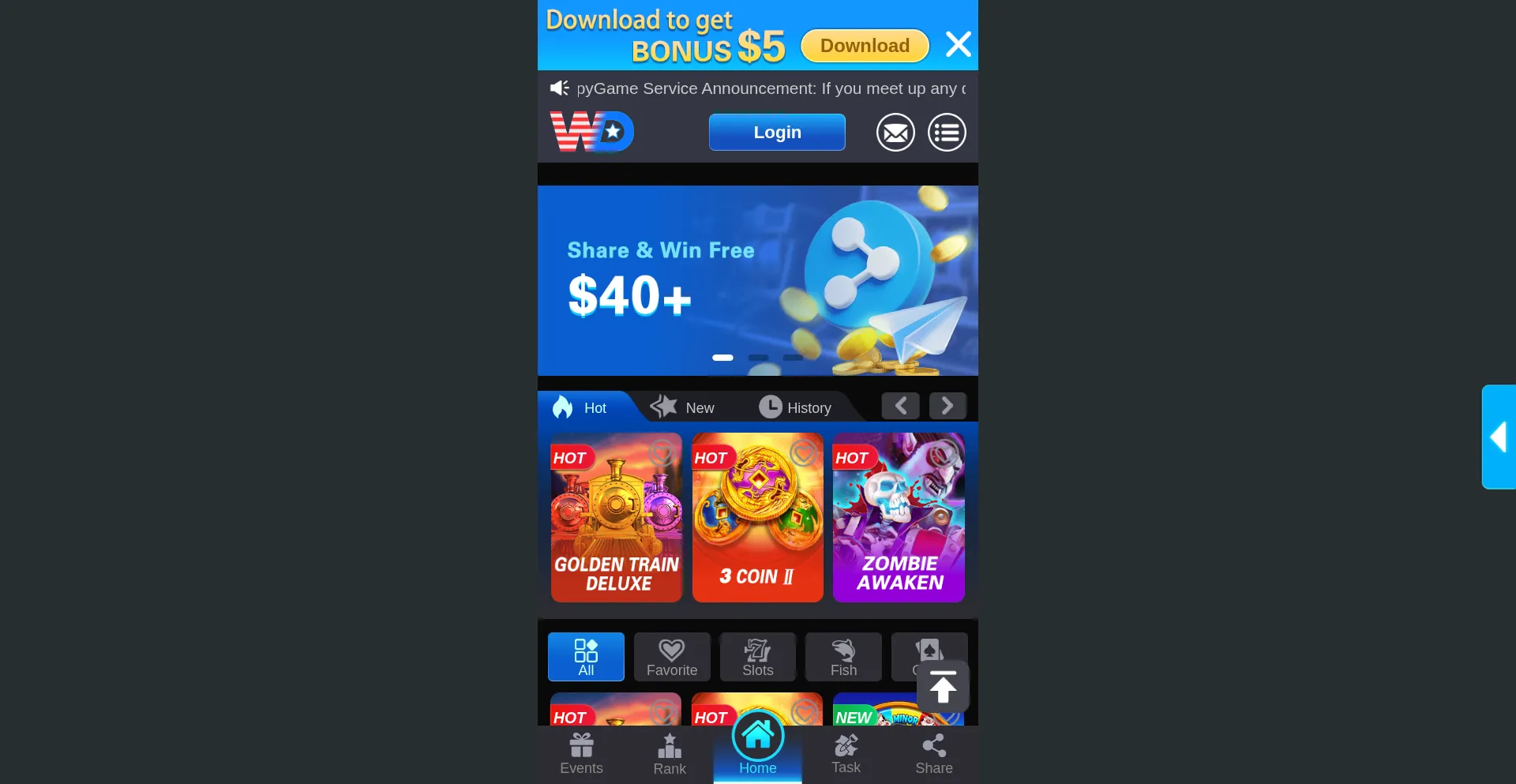 Wealthdream777.com Screenshot