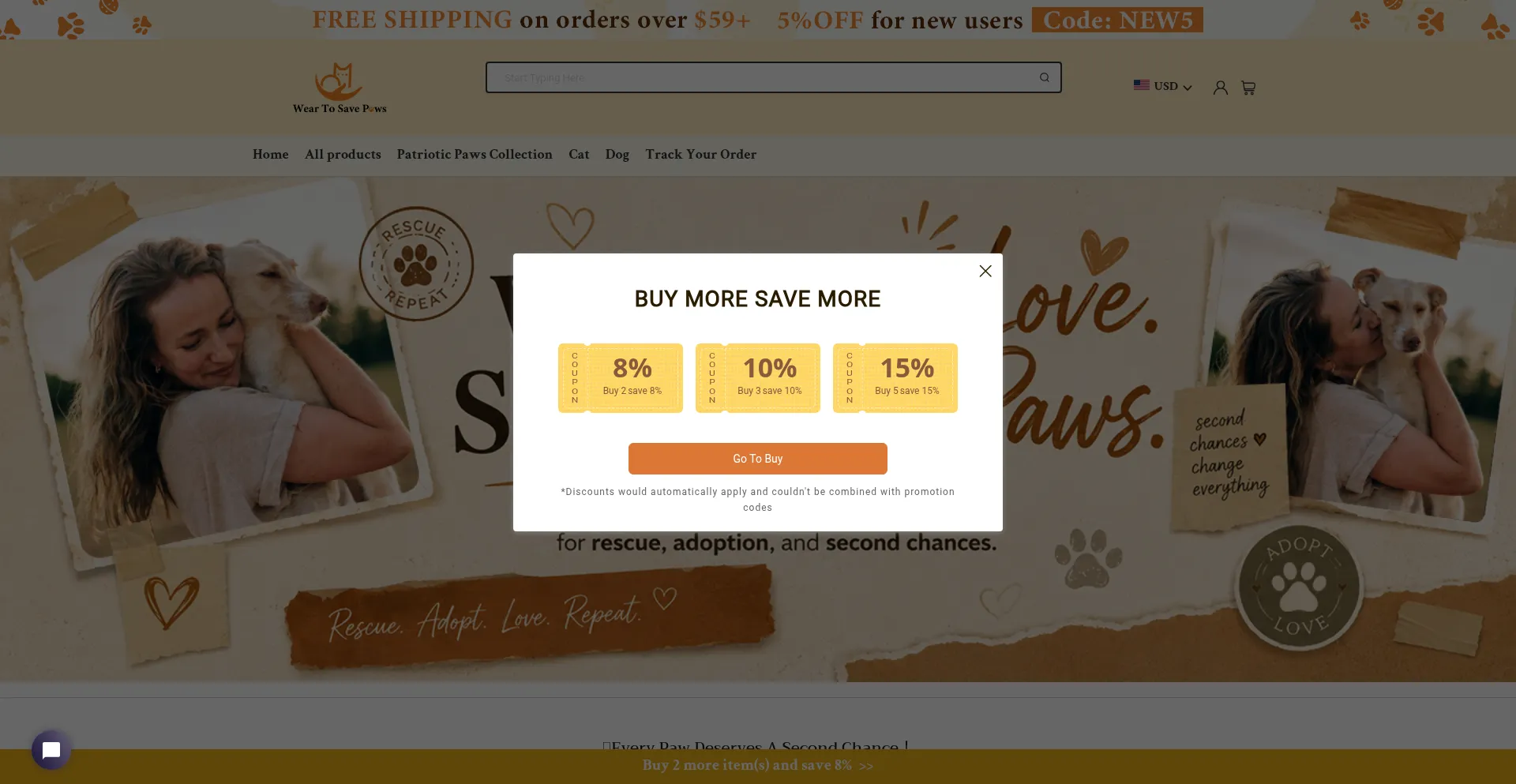Weartosavepaws.com
