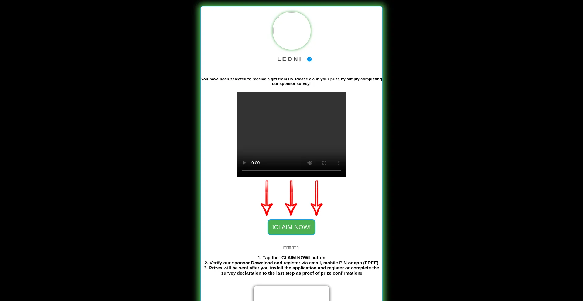 Website screenshot of Web-leonistechnew.blogspot.com