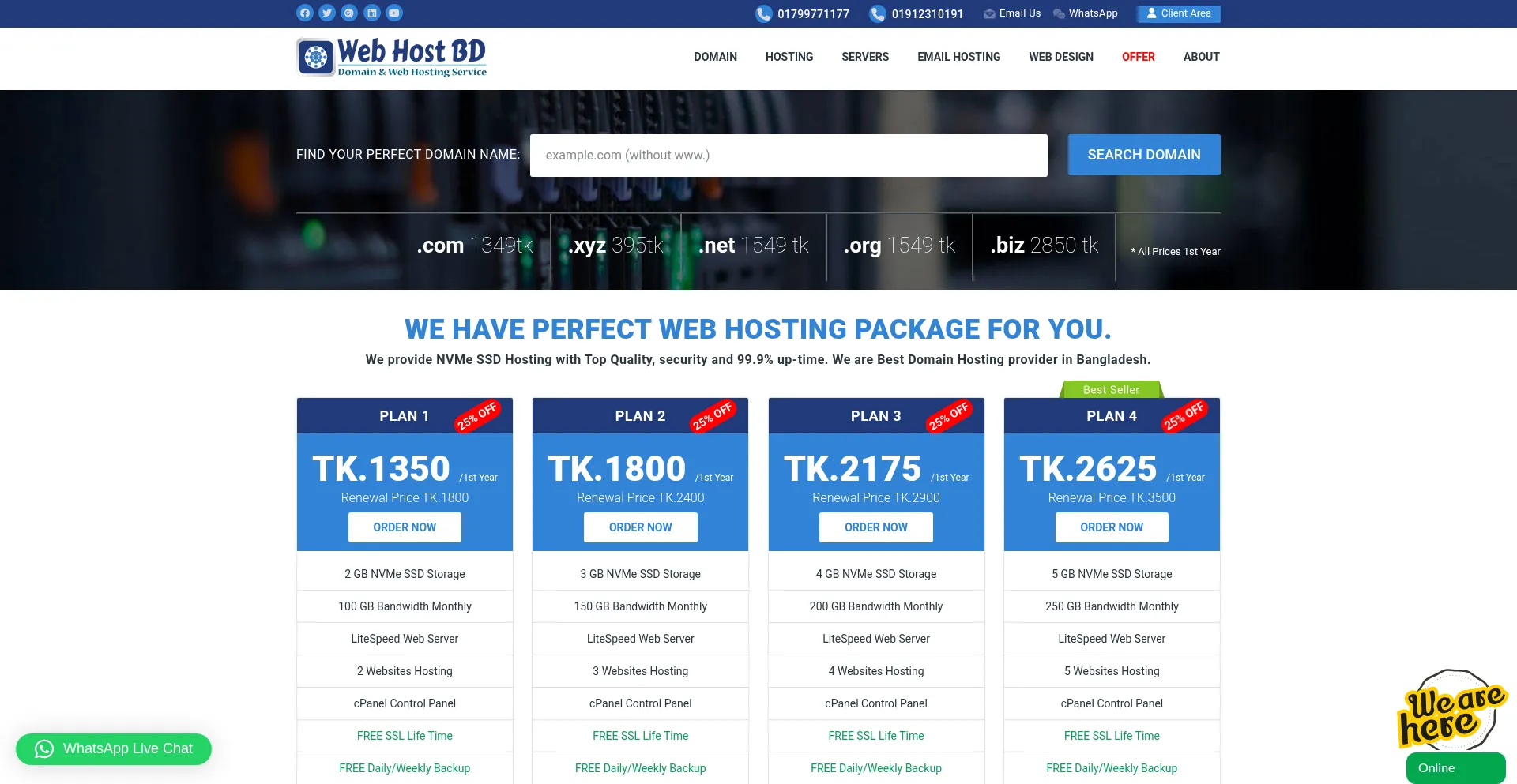 ¿És Seguro y Confiable Webhostbd.com?