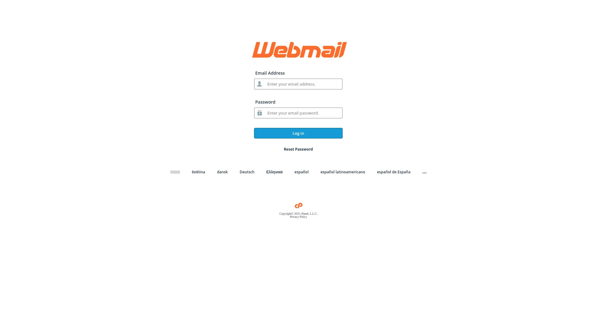 Website screenshot of Webmail.wewin55best.com